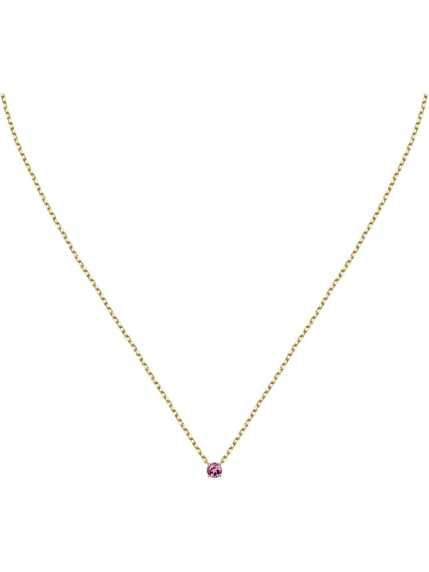 CHRIST Collier CHRIST Damen-Kette 375er Gelbgold 1 Topas günstig online kaufen