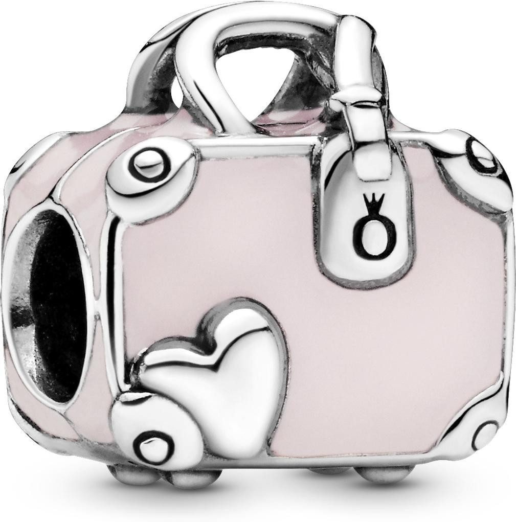 Pandora Kettenanhänger Pandora Rosafarbener Koffer Charm günstig online kaufen