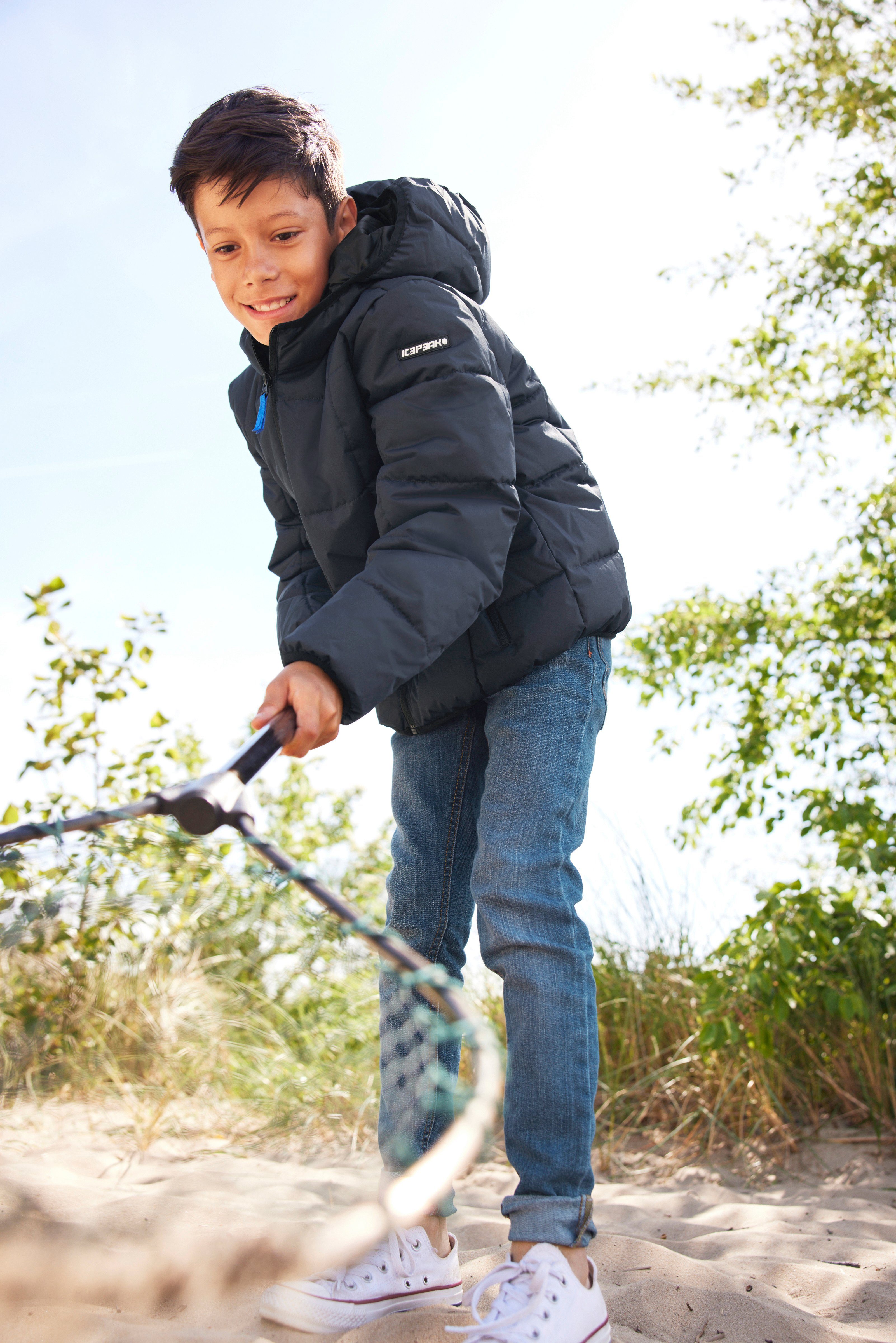 für Wärmend Steppjacke PASCO Icepeak Kinder Winddicht & marine Wasserabweisend & -