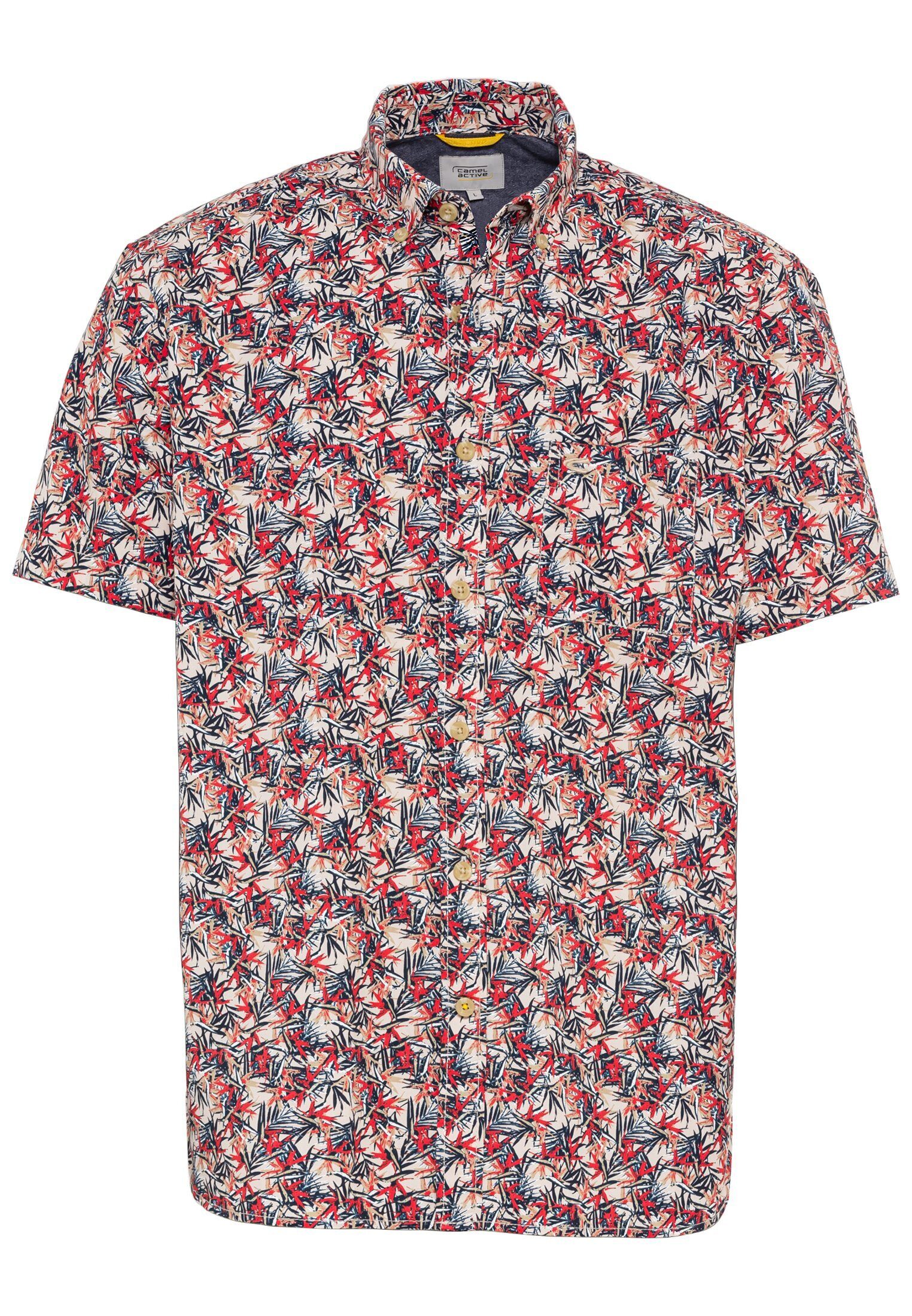 camel active Kurzarmhemd Kurzarmhemd Minimal Print günstig online kaufen