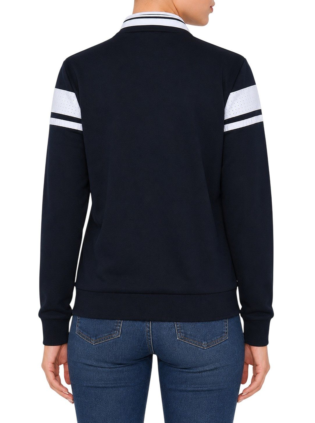 Sergio Tacchini Sweatjacke Sweatjacke Sergio Tacchini Young line (1-tlg) Colorblocking-Design – Bild 2 von 2