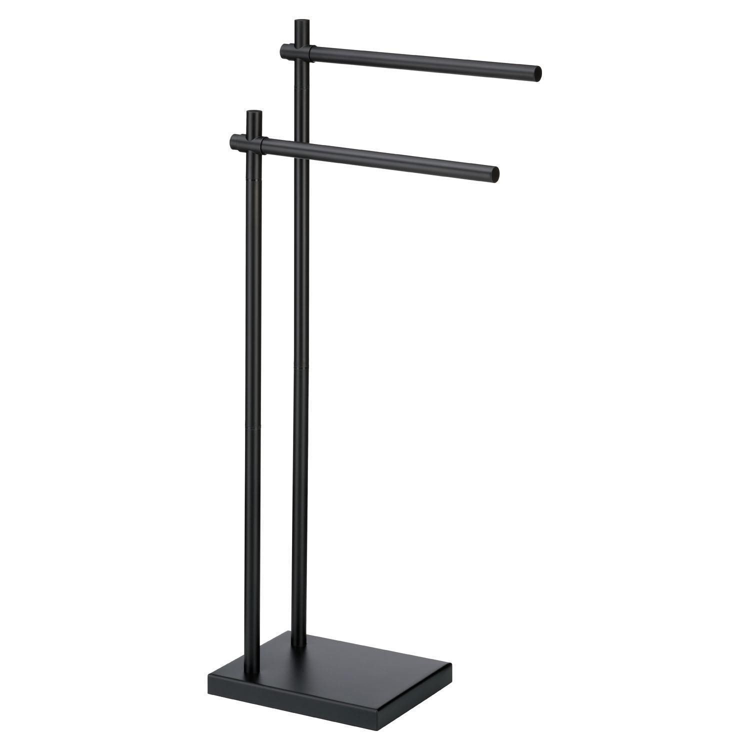 kela Полотенцесушители DEVIN, H 79 cm, Schwarz, Metall, befestigen ohne Bohren
