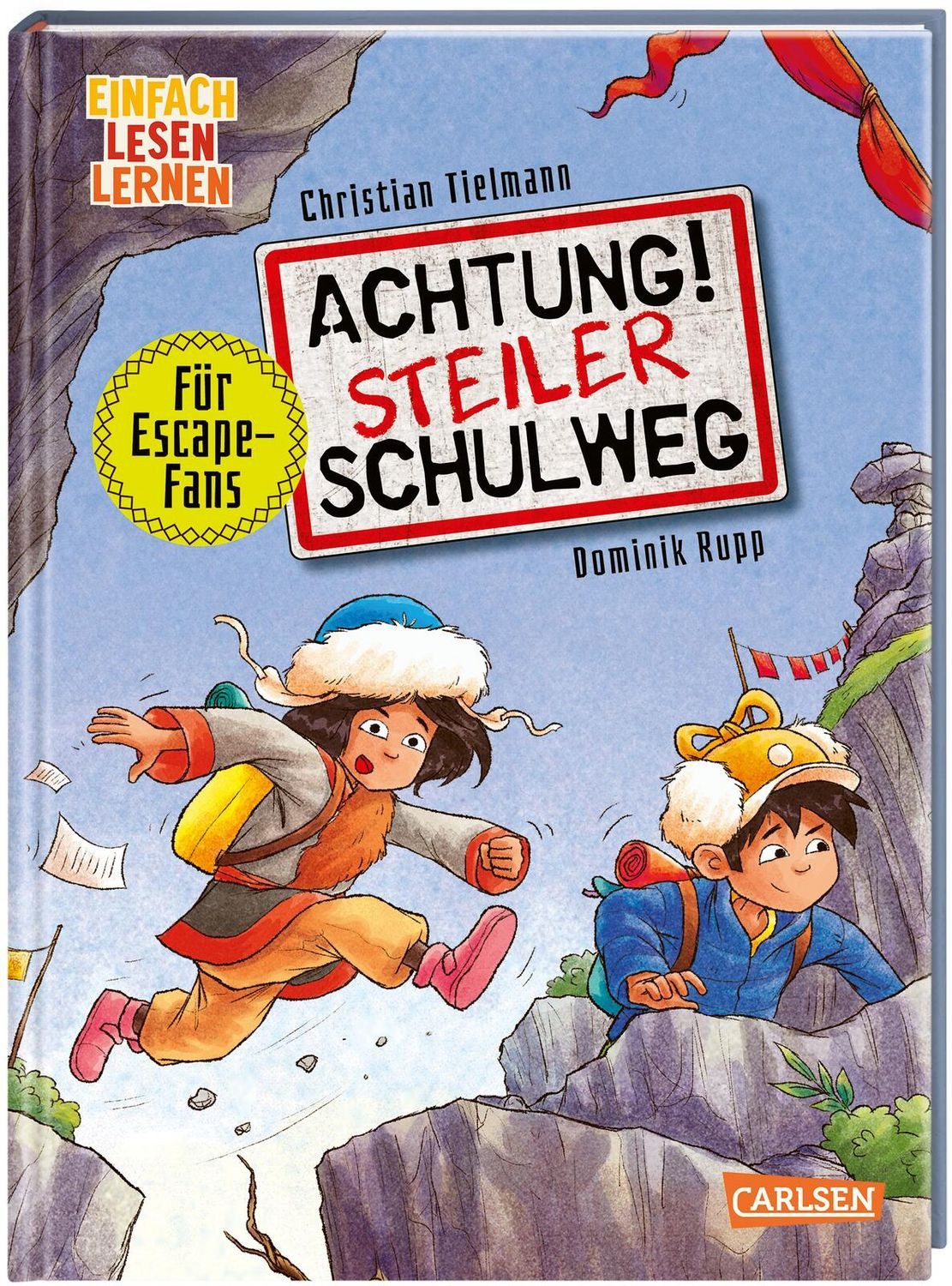 Achtung!: Steiler Schulweg / Christian Tielmann, Einfach Lesen Lernen