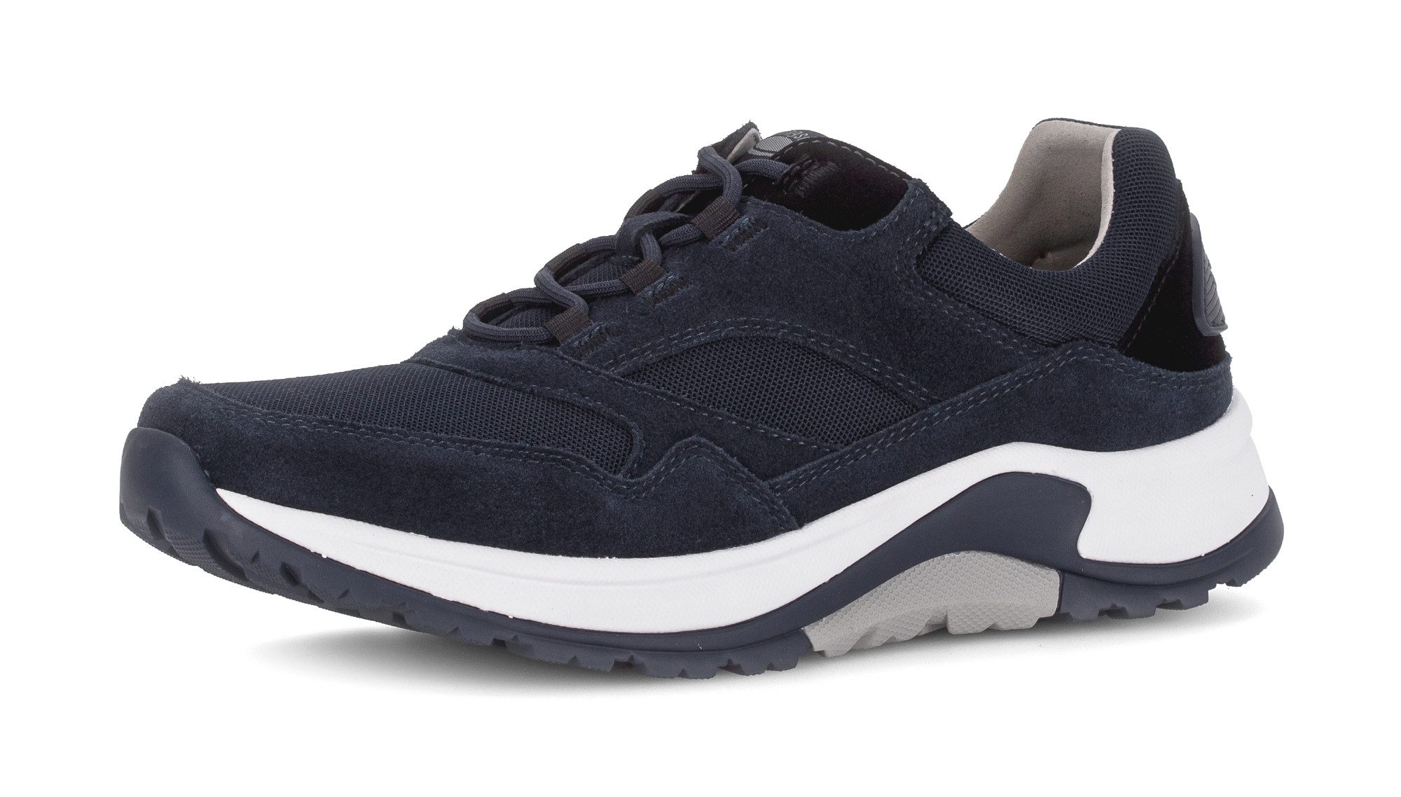 rollingsoft Slip-On Sneaker, Freizeitschuh, Halbschuh, Slipper mit Logo an der Ferse, G-Weite