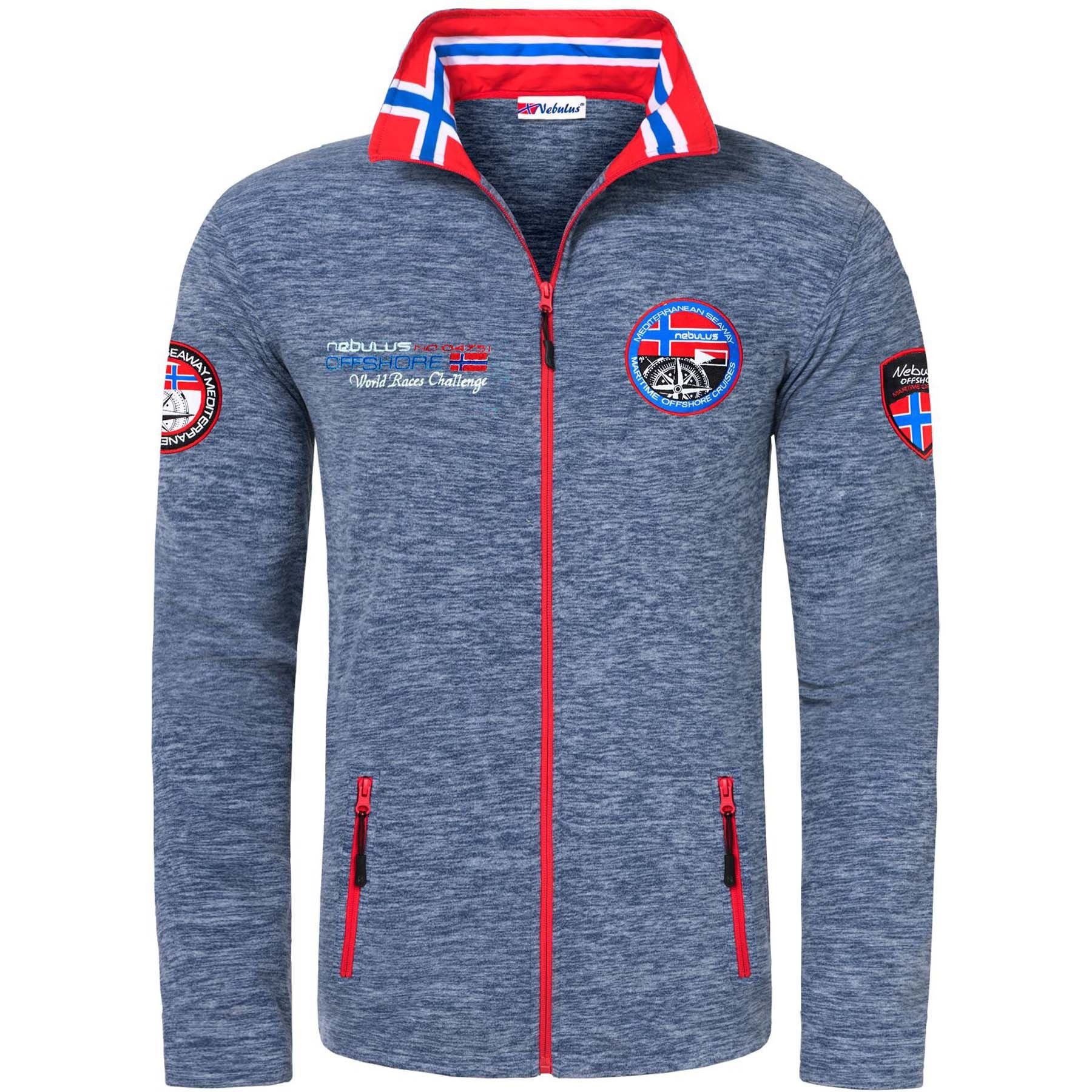 Nebulus Fleecejacke OFFBACK, P4131 - Herren, navy, L