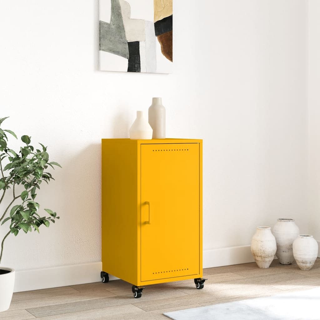 vidaXL Sideboard Sideboard Senfgelb 36x39x72 cm günstig online kaufen