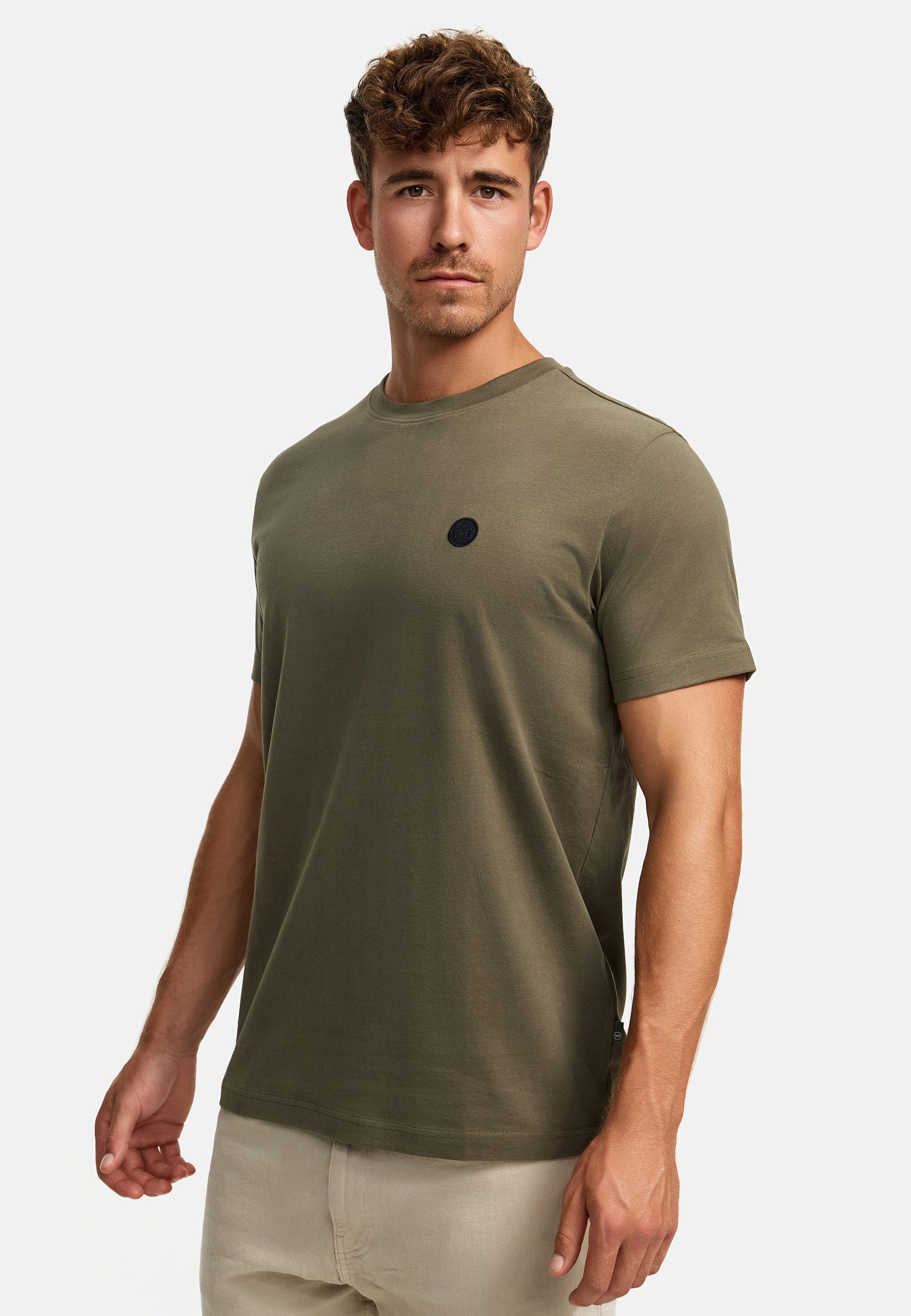 Kronstadt T-Shirt Herren KSTimmi Shirt Tee Herrenshirt T-Shirt aus 100% Baumwolle mit Rundhals-Ausschnitt