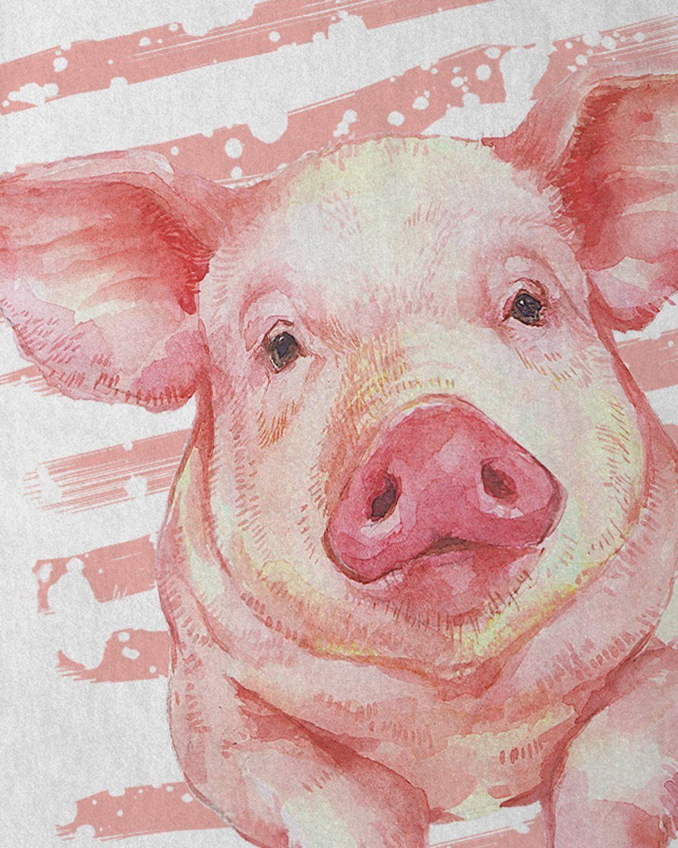 style3 T-Shirt Schwein hausschwein ferkel bauernhof günstig online kaufen