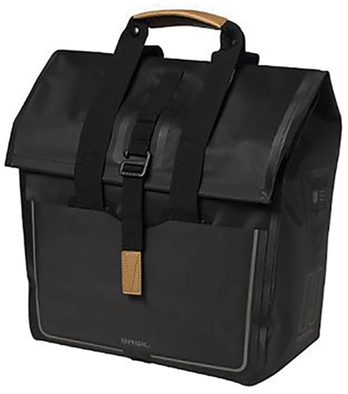 Basil Gepäckträgertasche Urban Dry Shopper (Set, 2-tlg., mit Regenhülle)