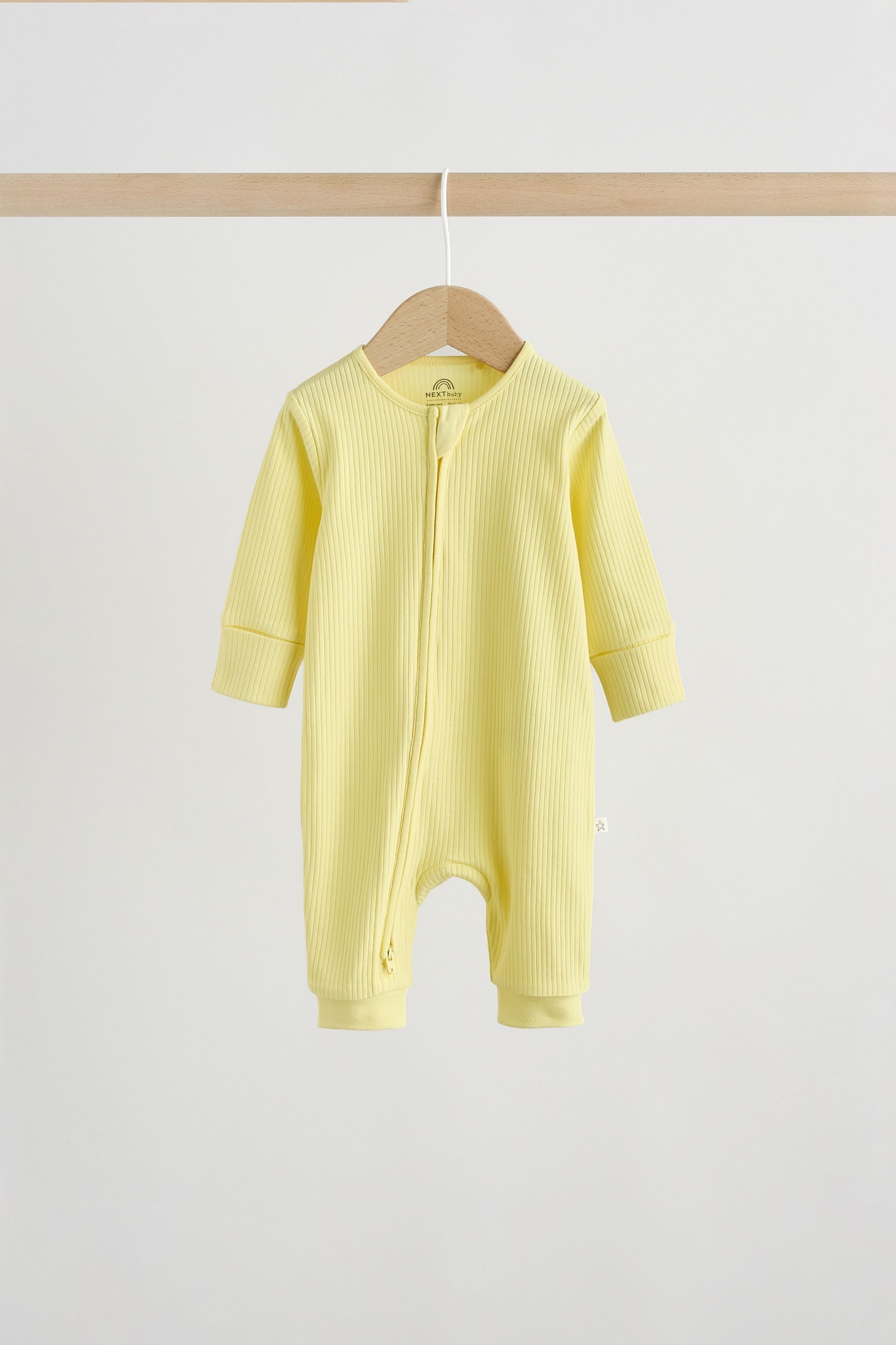 Next Schlafoverall Babyschlafanzüge mit Zweiwege-RV, 3er-Pack (3-tlg) – Bild 5 von 5