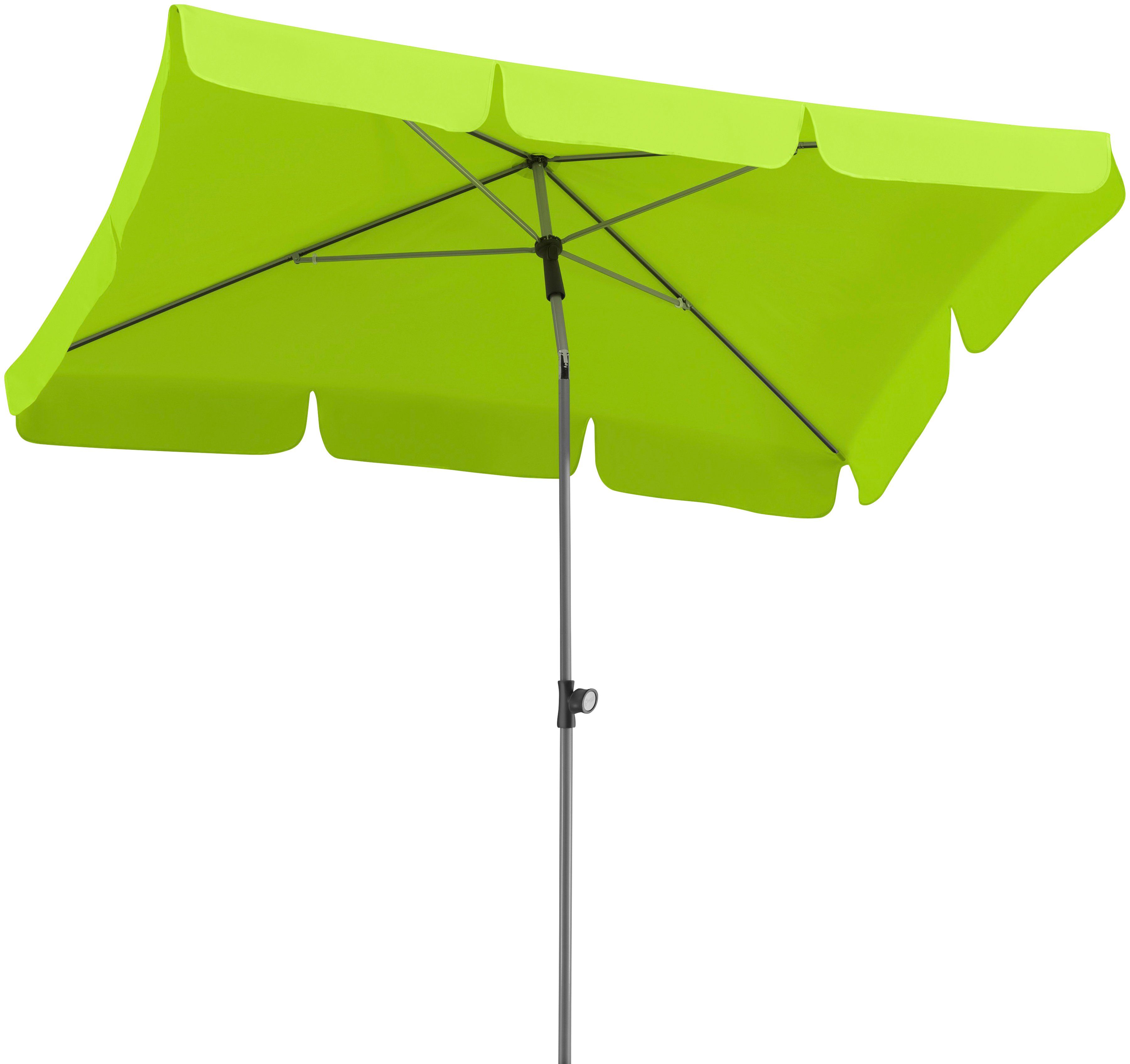 Schneider Balkonschirme Locarno 180 cmx 120 cm Royalblau mit Push-Up Mechan günstig online kaufen