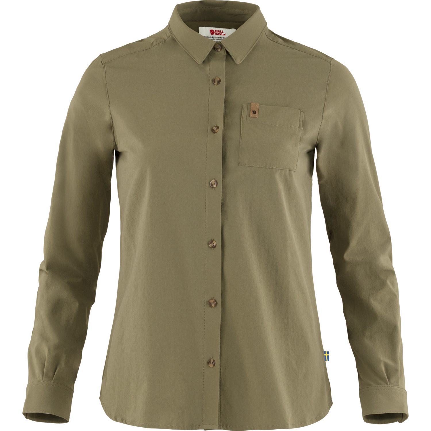 Funktionshemd Övik Lite Shirt LS W 620 Green