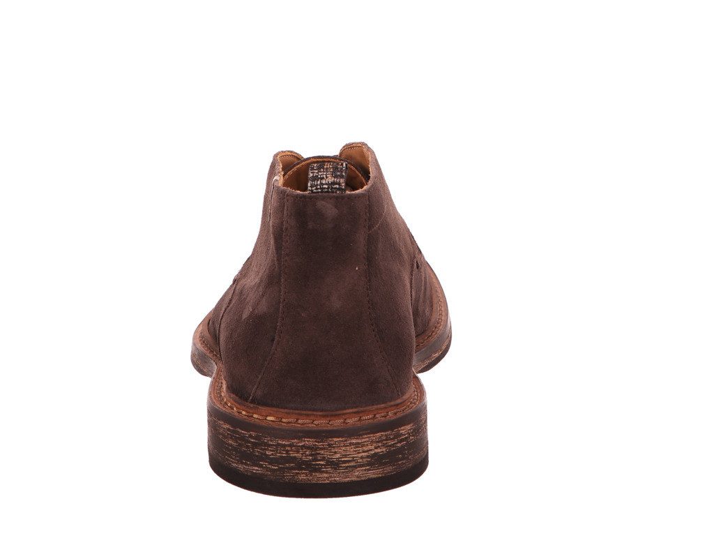 Floris van Bommel Floris Casual DarkBrown Suede Stiefel