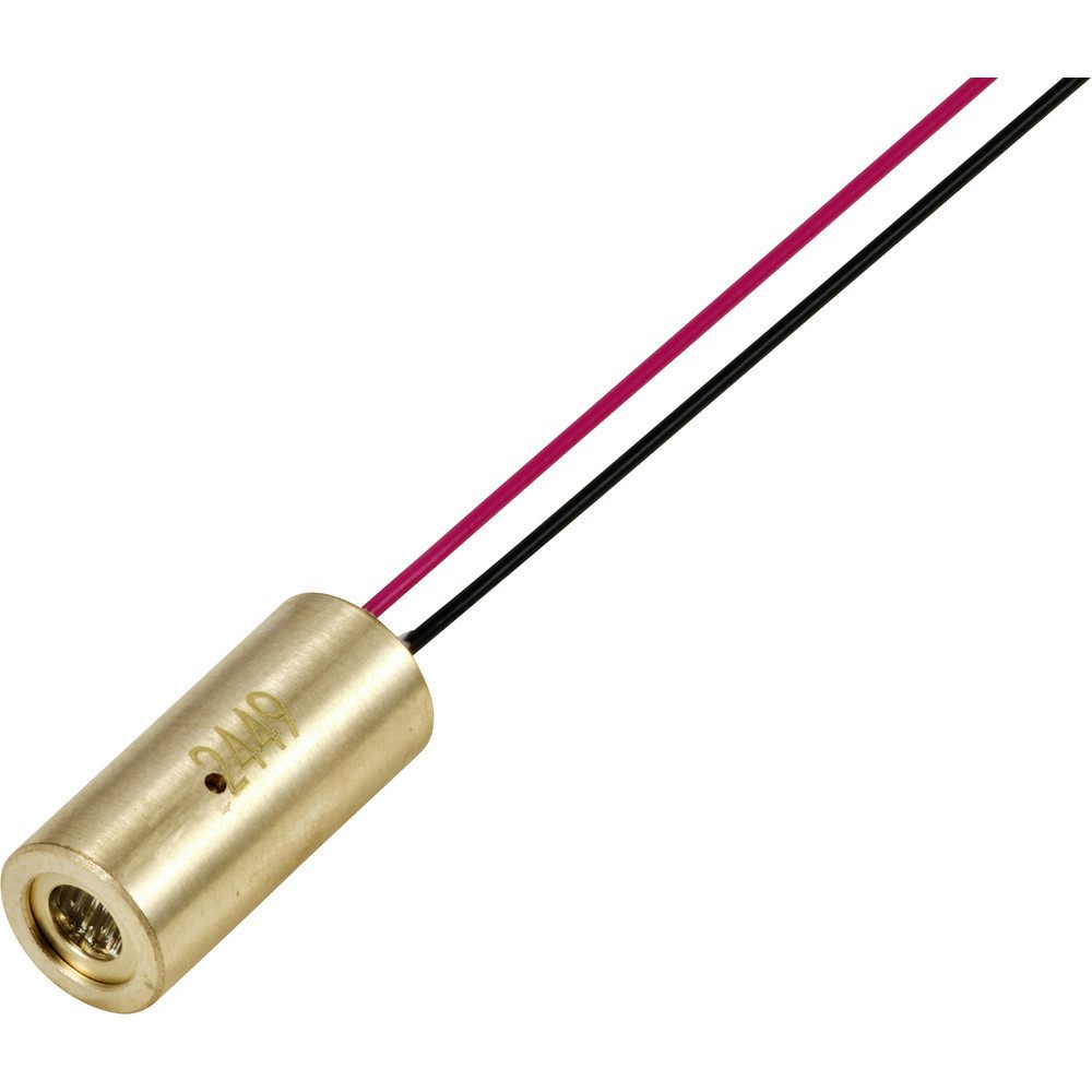 Laserpointer TRU COMPONENTS Lasermodul Linie Rot 0.39 mW