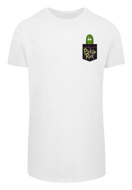 F4NT4STIC T-Shirt Rick and Morty Pickle Rick Print