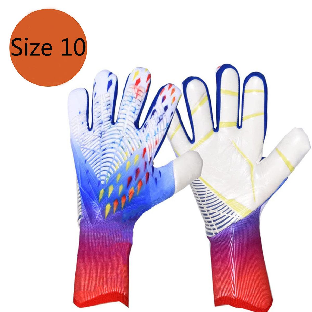 XDeer Torwarthandschuhe Torwarthandschuhe Handschuhe Kinder rutschfeste atmungsaktive für Jugendliche Size 6 7 8 9 10