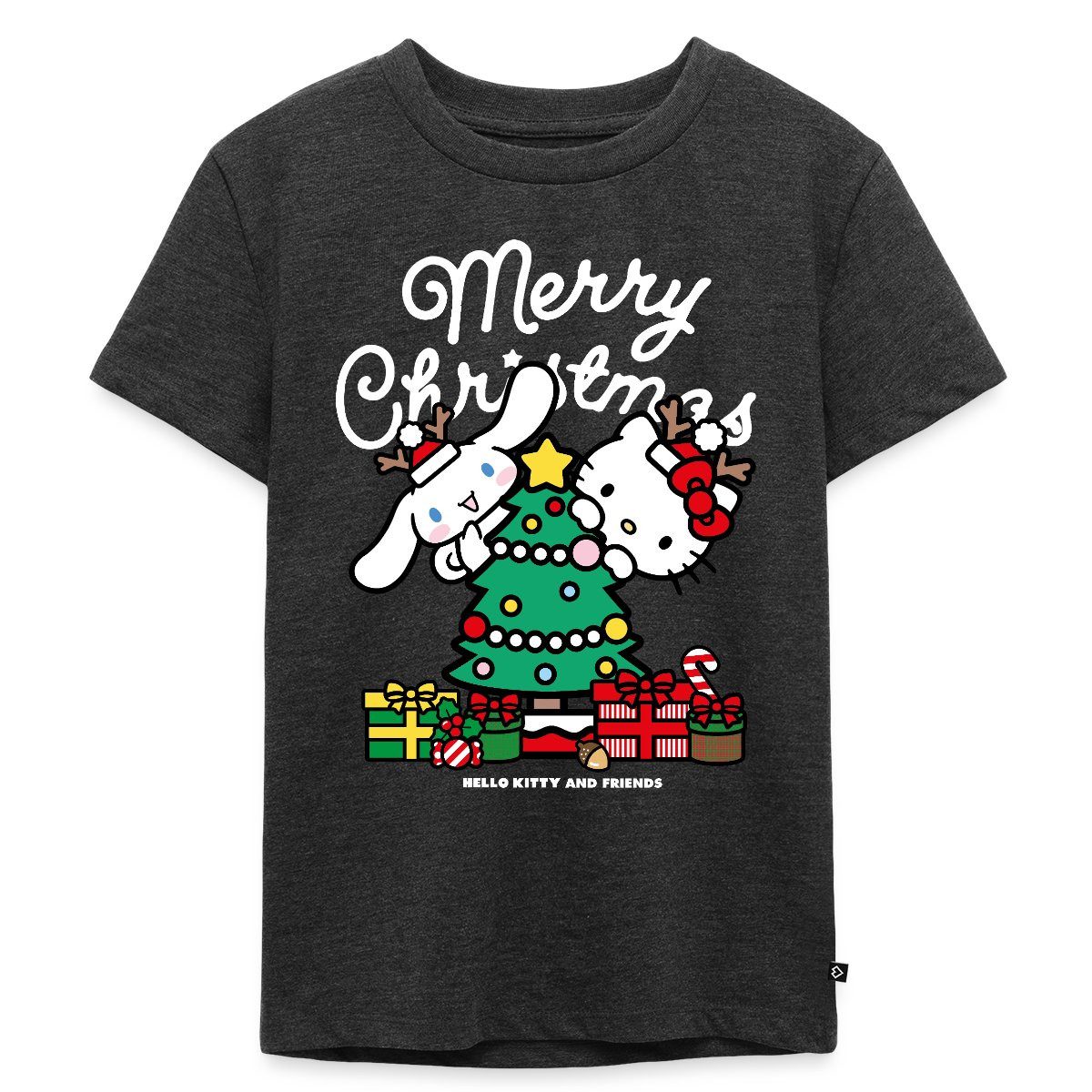 T-Shirt Hello Kitty Und Cinnamoroll Weihnachten Kinder Premium T-Shirt