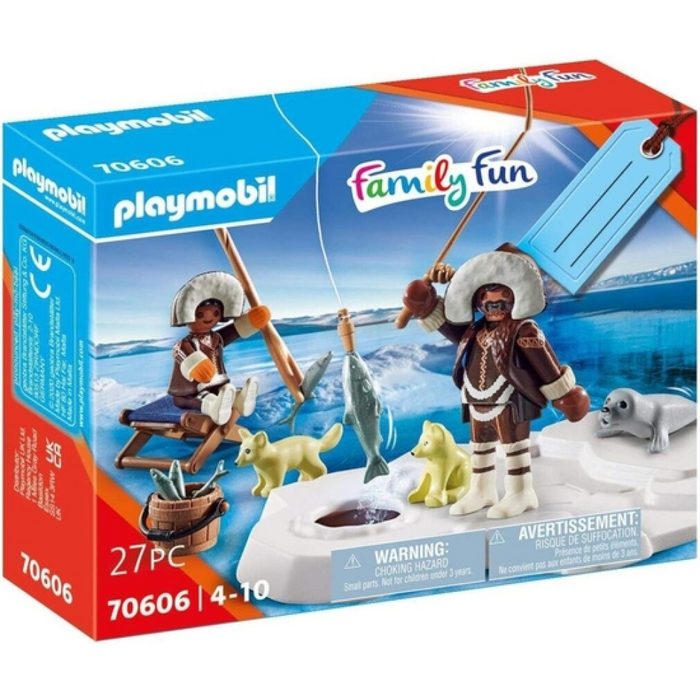 Playmobil® Spielwelt PLAYMOBIL® Family Fun 70606 Eskimo-Geschenkset