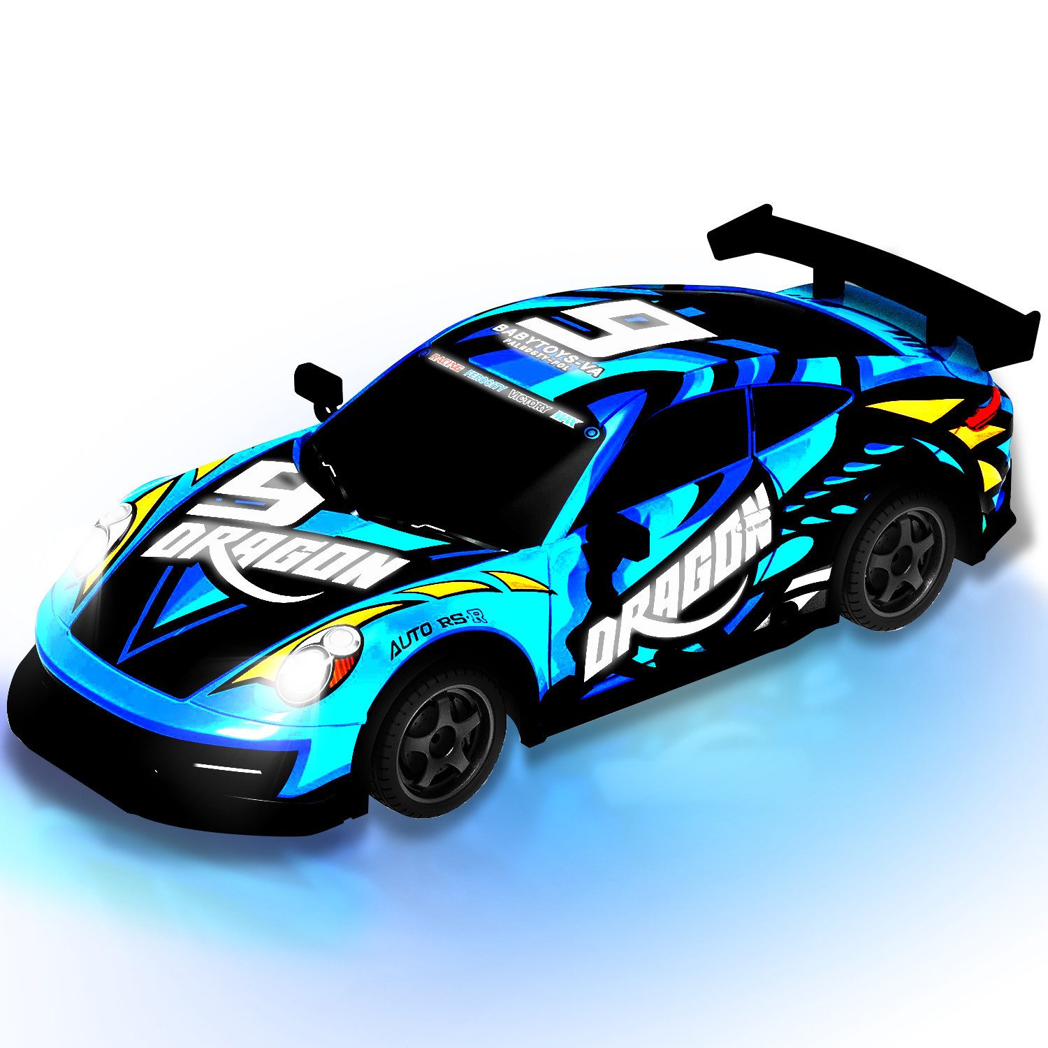RC-Auto Ferngesteuertes Auto Rennen ab 3 4 5 6 8 Jahre, RC Drift Car 1:18