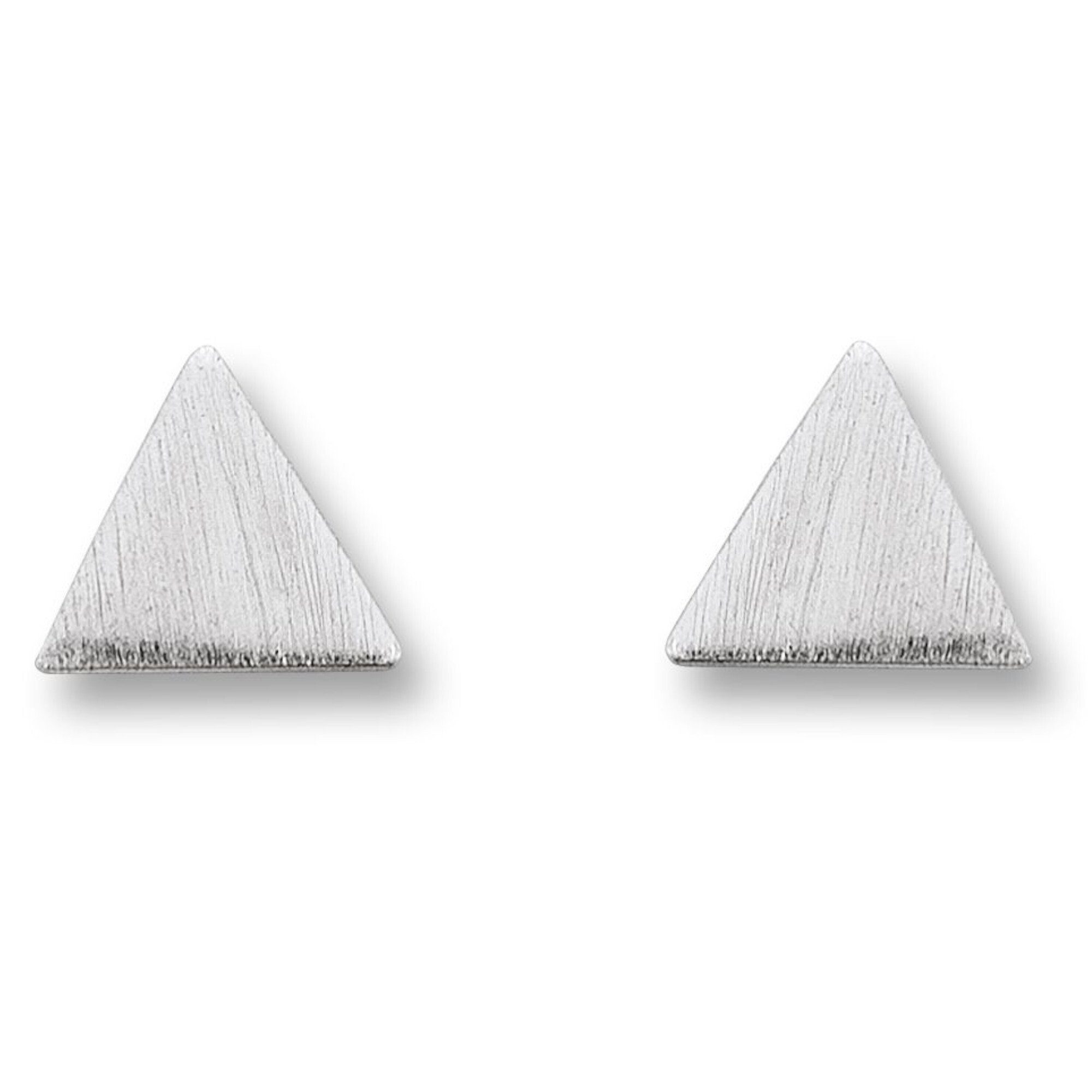 ONE ELEMENT Silber, aus Silber 925 mit Ohrringe vom Damen Tradition Hersteller Ohrstecker Schmuck Ohrstecker Paar jähriger Schmuck Dreieck Dreieck, 70
