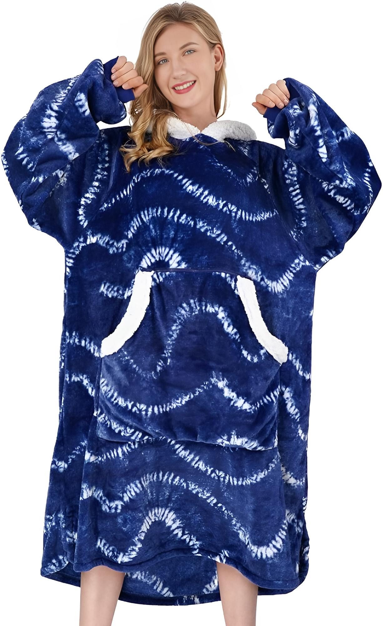 Diyarts Kapuzenpullover (Flanell Hoodie, Übergröße Pullover) günstig online kaufen