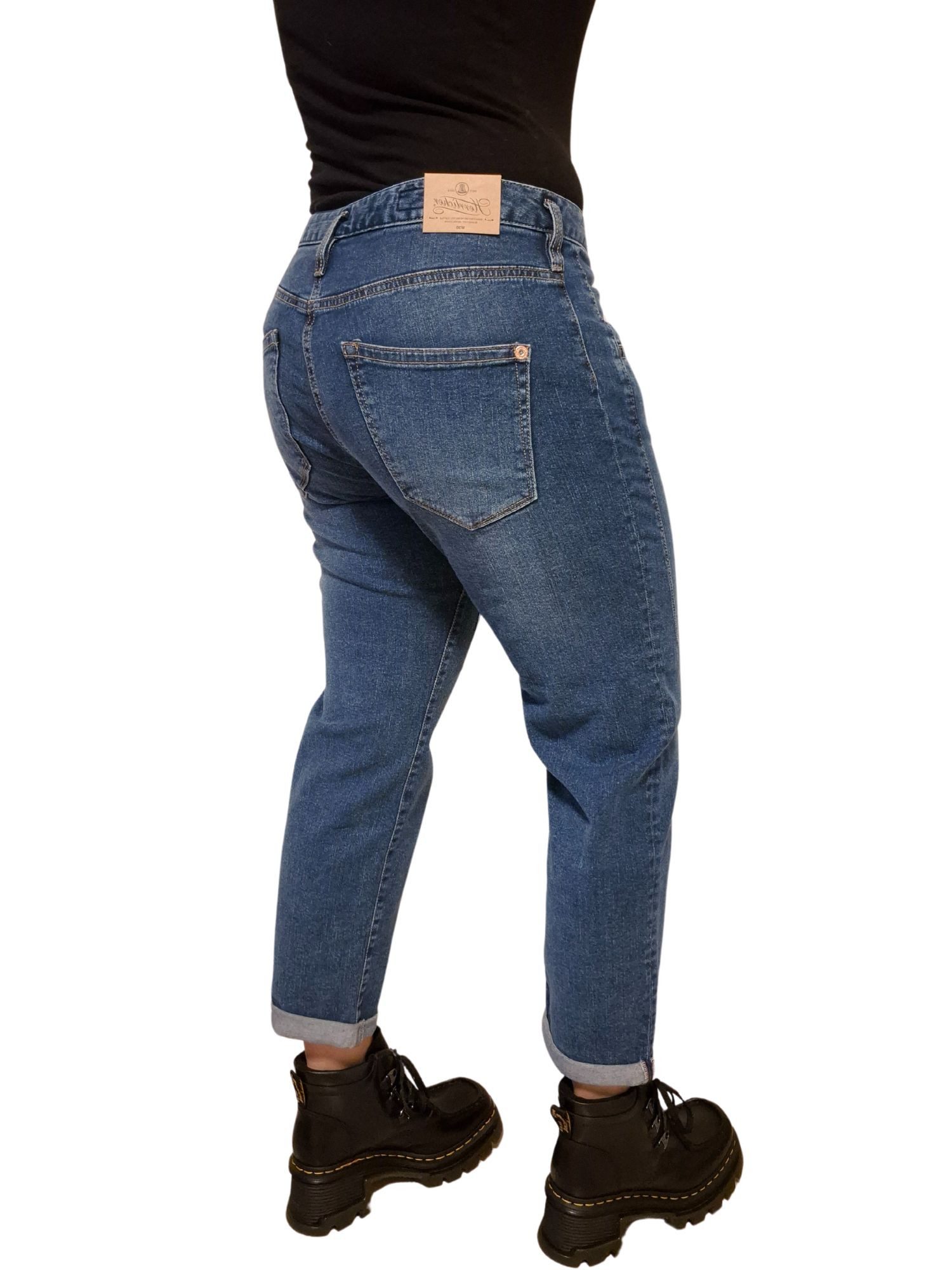 Herrlicher Boyfriend-Jeans 5840-RD202-677, Shyra Tap Boyfriend Jeans mit Bio-Baumwolle