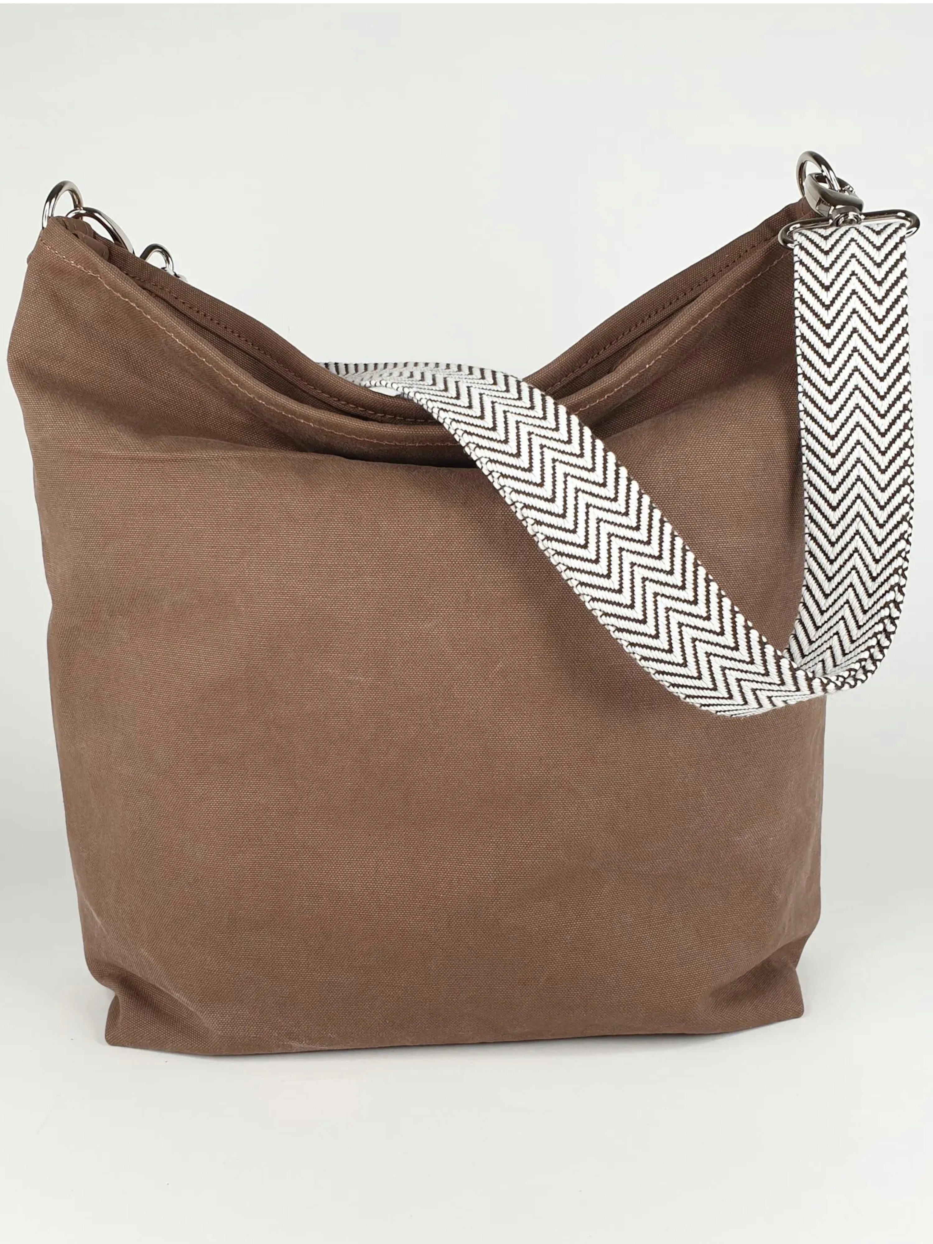 sanumi Umhängetasche Canvas Hobobag
