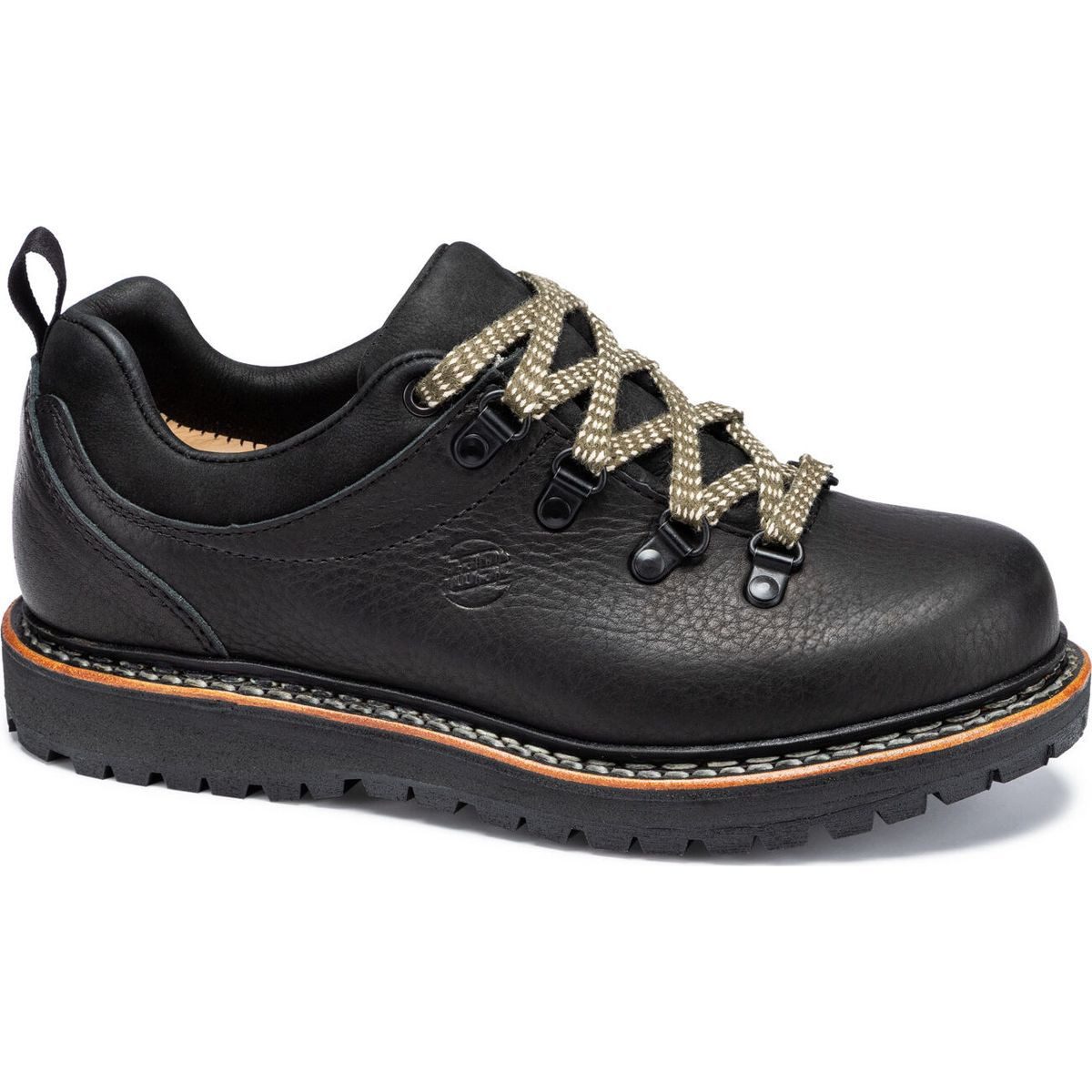 Hanwag Tashi Low Hikingschuh Herren-Schuh aus Yak-Leder mit traditioneller zwiegenähter Machart