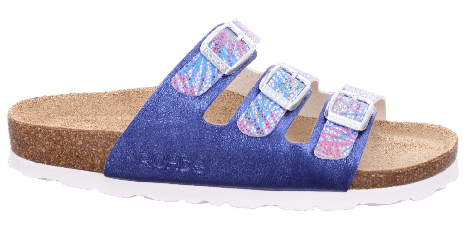 Rohde Pantolette "ALBA", Sommerschuh, Hausschuh, Strandschuh, Schlappen mit günstig online kaufen