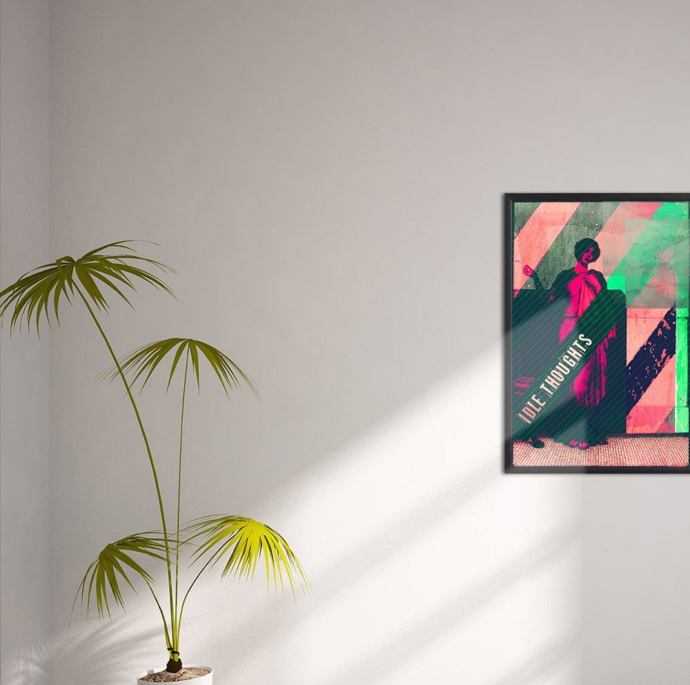 Poster Idle throughts, Art-Poster, 61x91cm