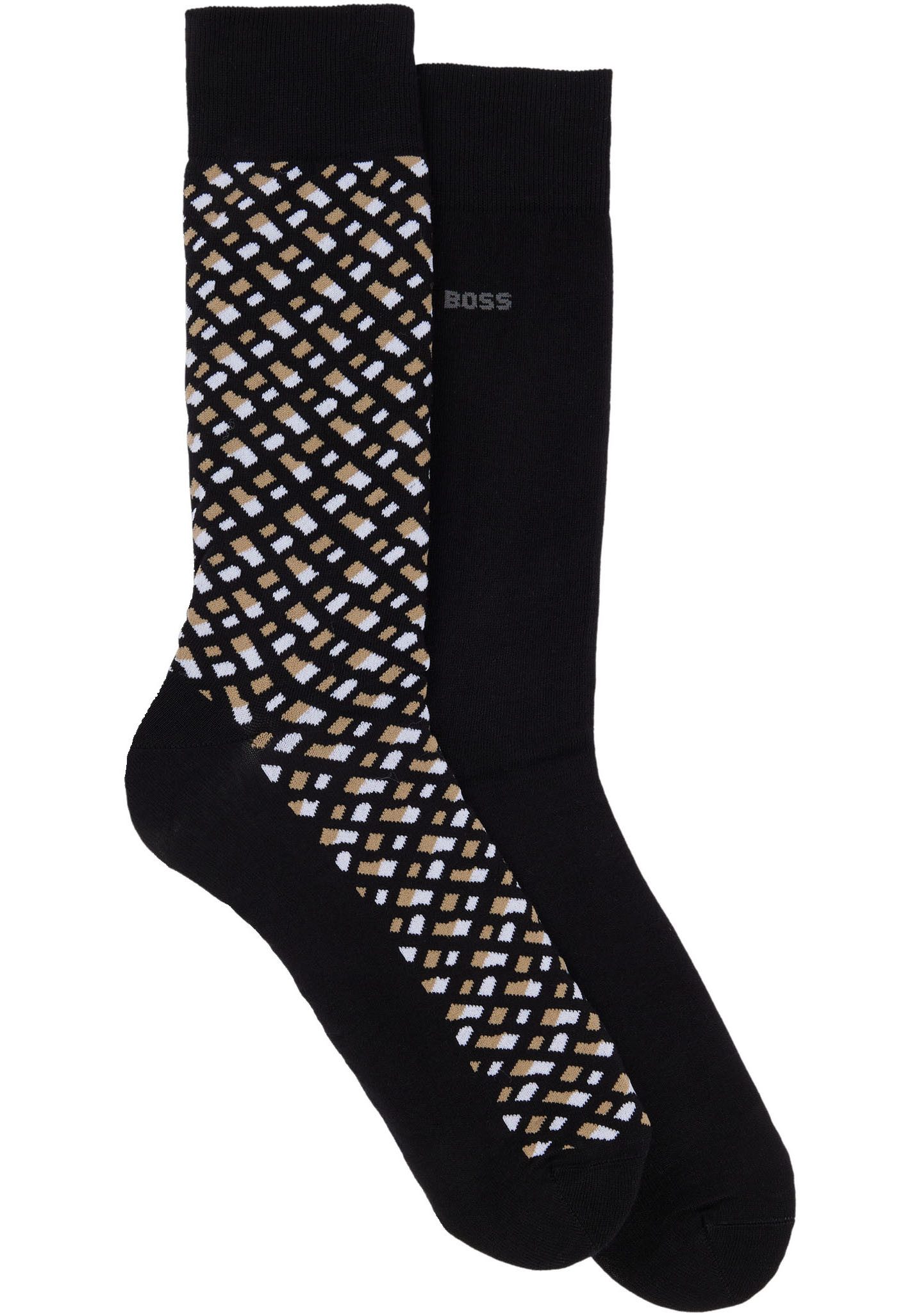 BOSS Socken 2P RS Monogram CC (Packung, 2-Paar) mit Logo günstig online kaufen