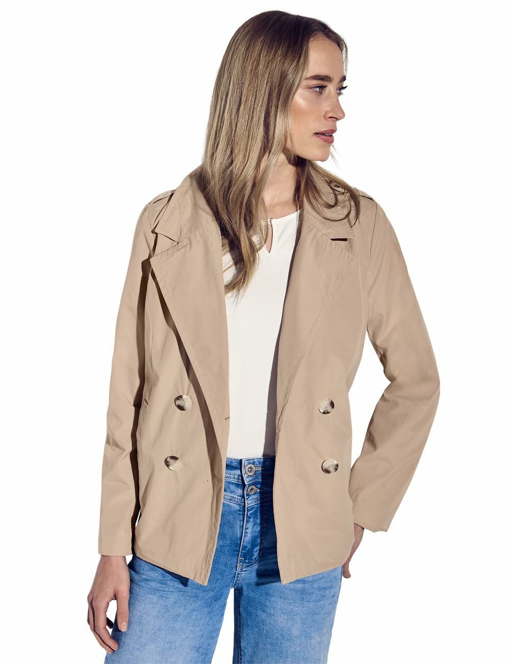 STREET ONE Trenchcoat Trenchcoat für (1-tlg) Unisex günstig online kaufen