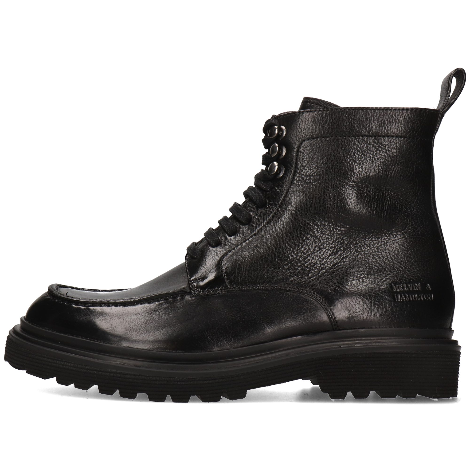 Melvin & Hamilton Matteo 11 Leder-Stiefeletten für Herren Stiefelette Plateausohlen, Echtes Leder, Vegetabile Gerbung