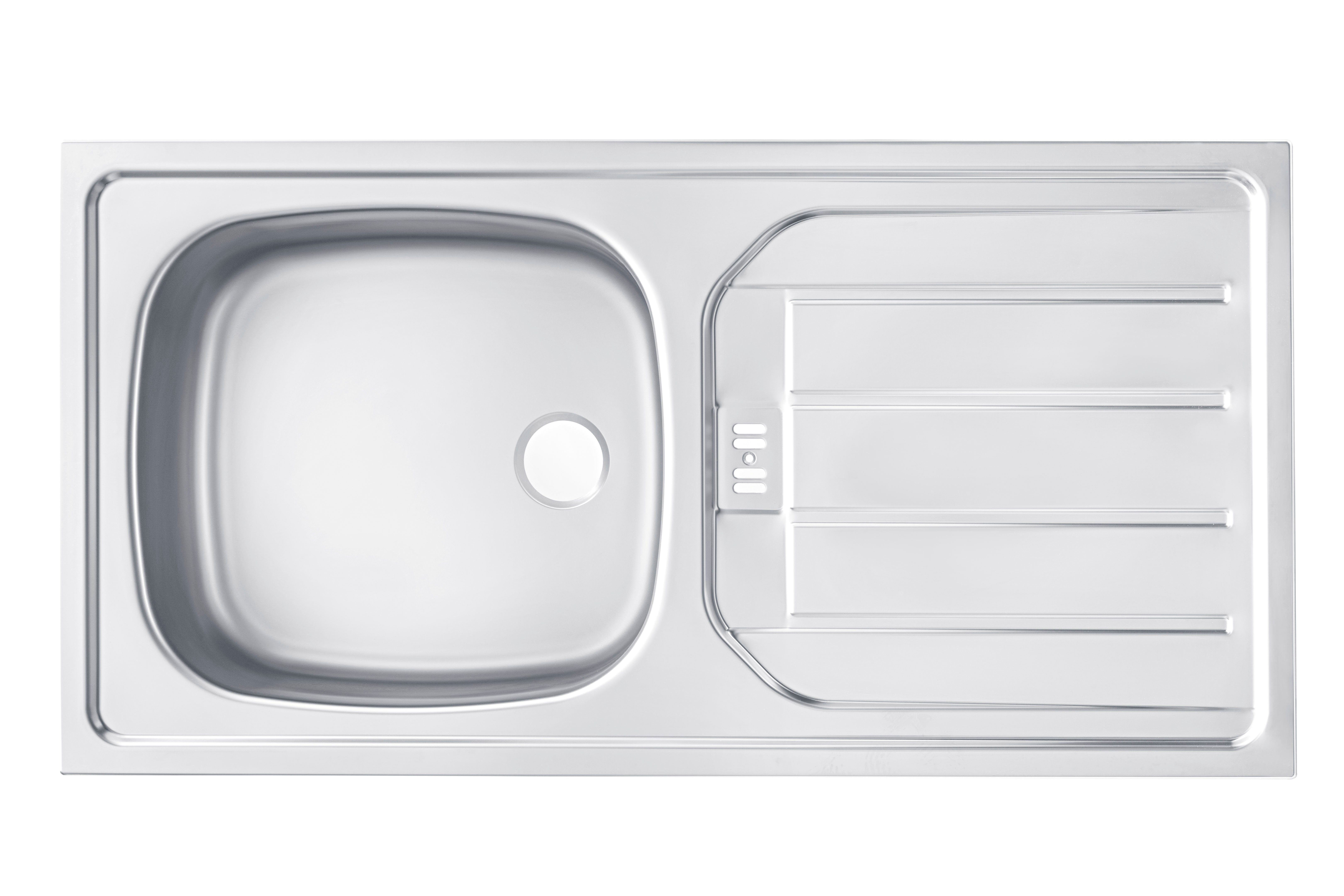 wiho Küchen 170 220 | Unna, x Winkelküche E-Geräten, Weiß/Kastelleiche cm Stellbreite mit weiß
