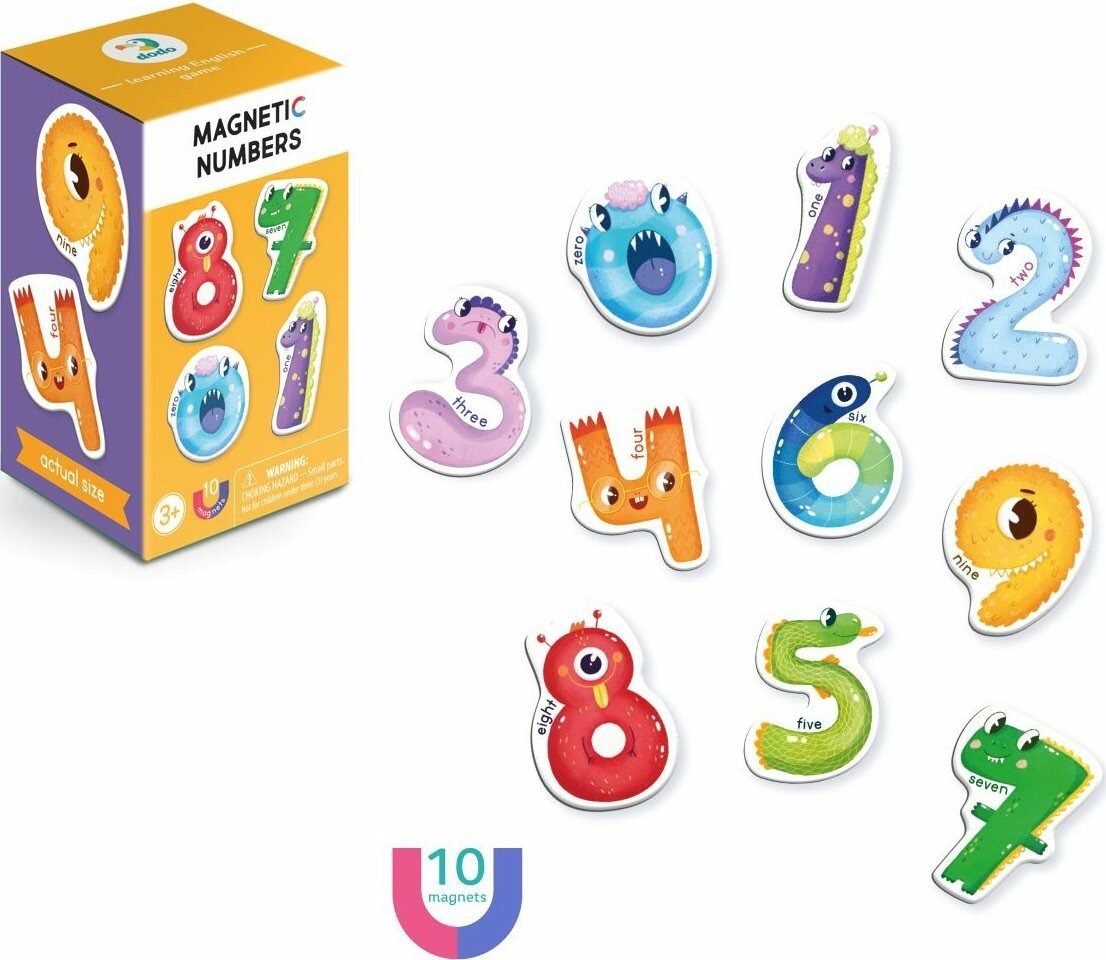 dodo Lernspielzeug DODO Magnetisches Spiel - Zahlen