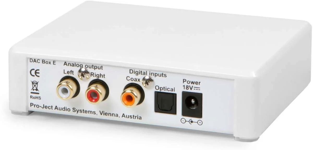 Pro-Ject Pro-Ject DAC Box E, weiß Medienkonverter