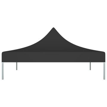 DOTMALL Pavillon-Ersatzdach Partyzelt-Dach 3x3 m Schwarz 270 g/m²