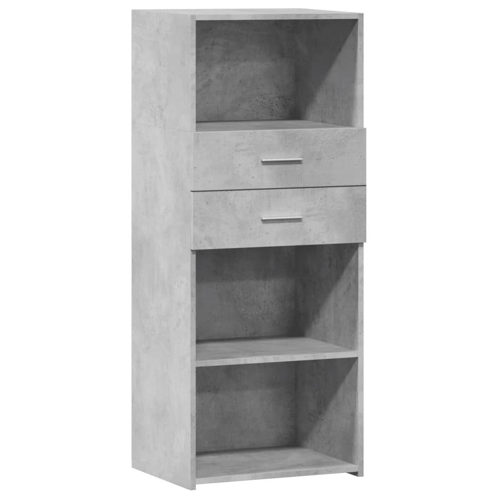 vidaXL Highboard Highboard Betongrau 50x42,5x124 cm günstig online kaufen
