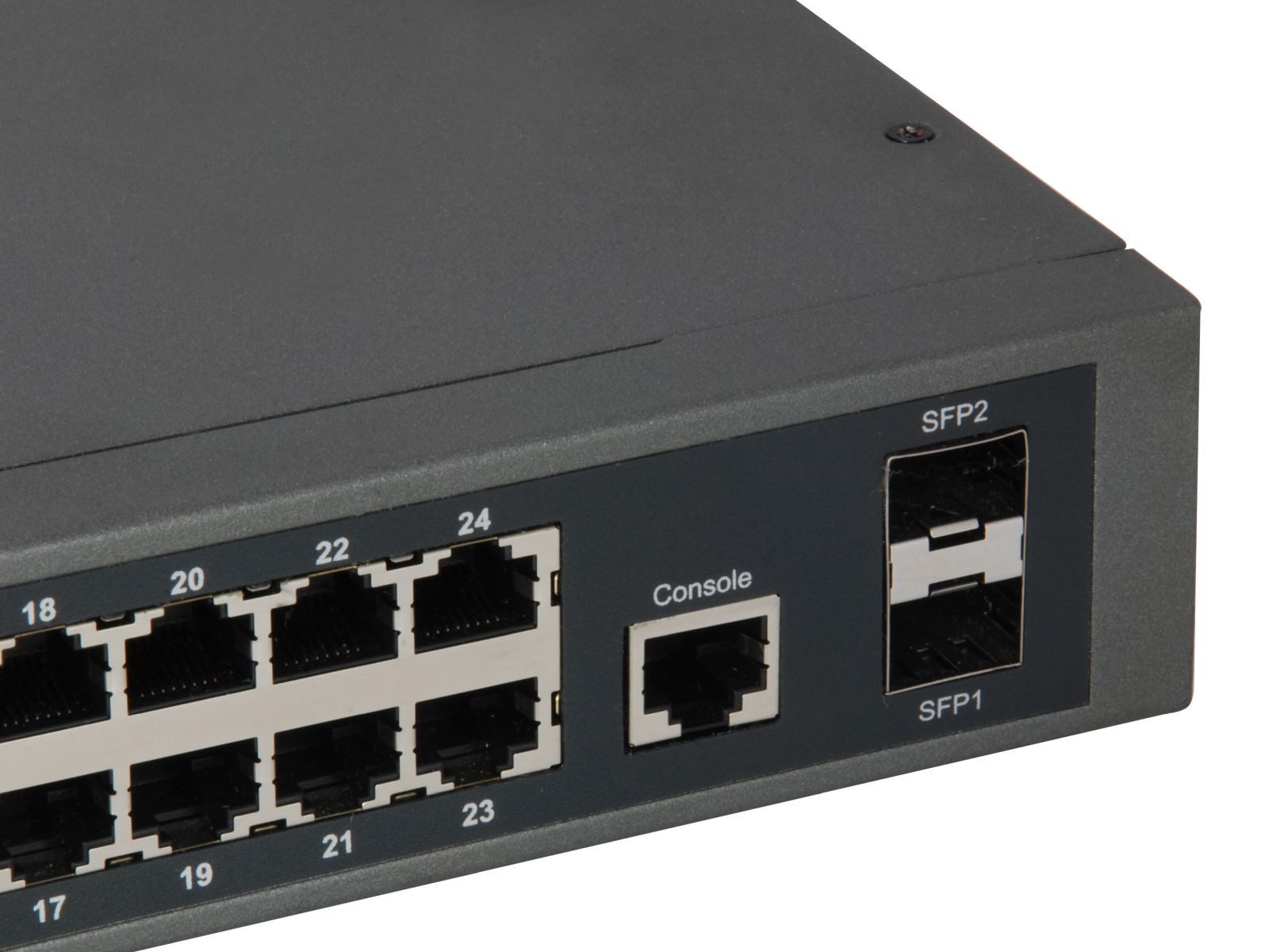 Levelone GEP-2652 - Switch - Smart - 24 x 10/100/1000 (PoE) Netzwerk-Switch