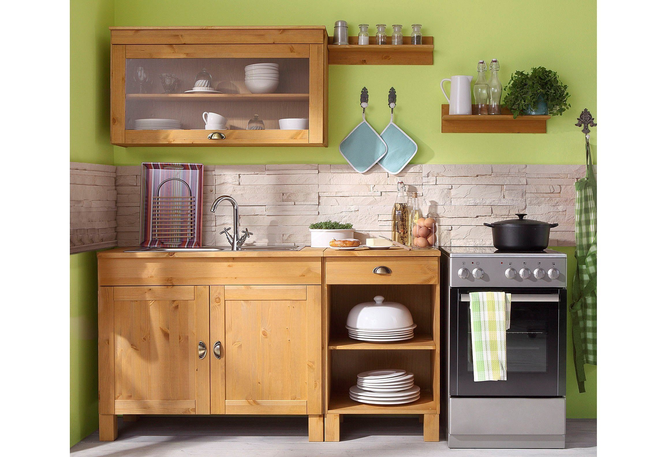 Home affaire Pantryküche Oslo, Breite 150 cm, ohne E-Geräte