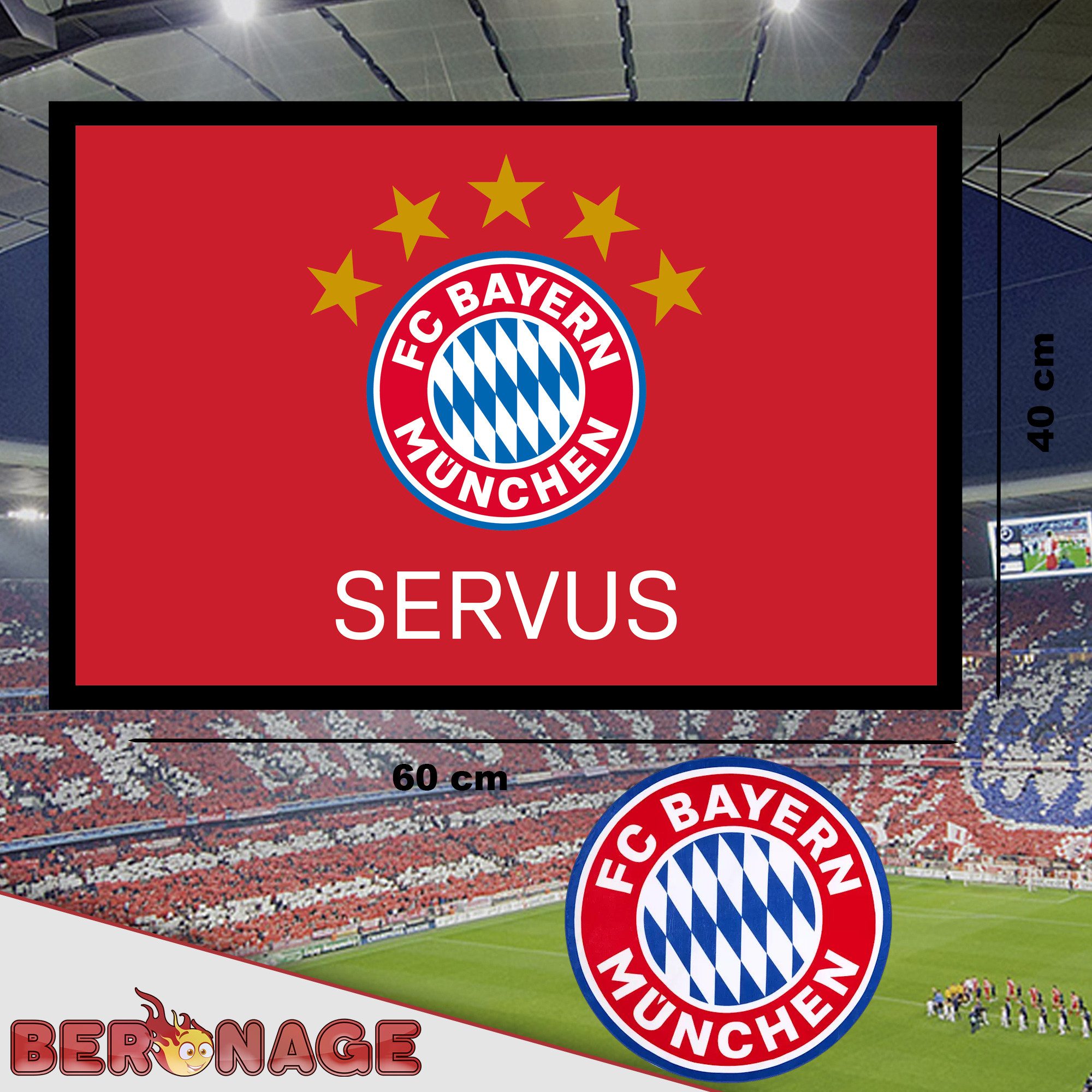 BERONAGE Fußmatte FC Bayern München Fußmatte günstig online kaufen