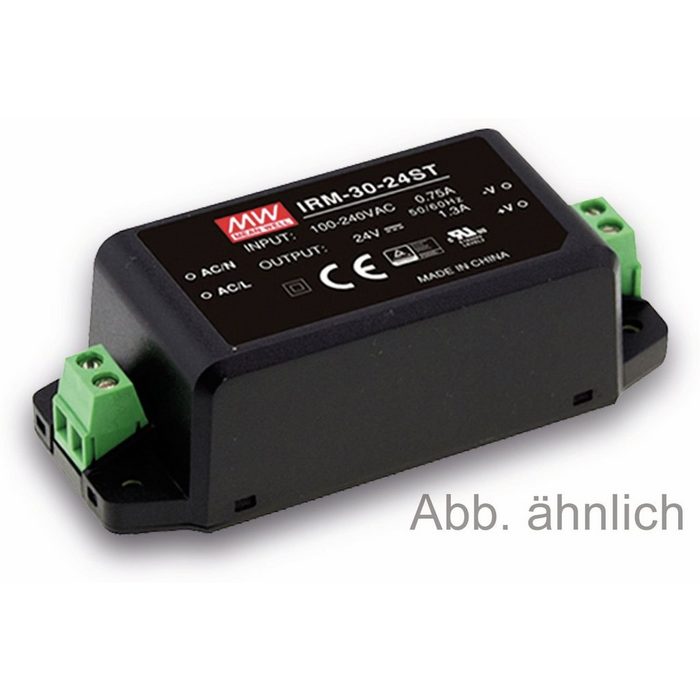MeanWell MEANWELL AC/DC-Printnetzteil IRM-30-24ST 24 Labor-Netzteil
