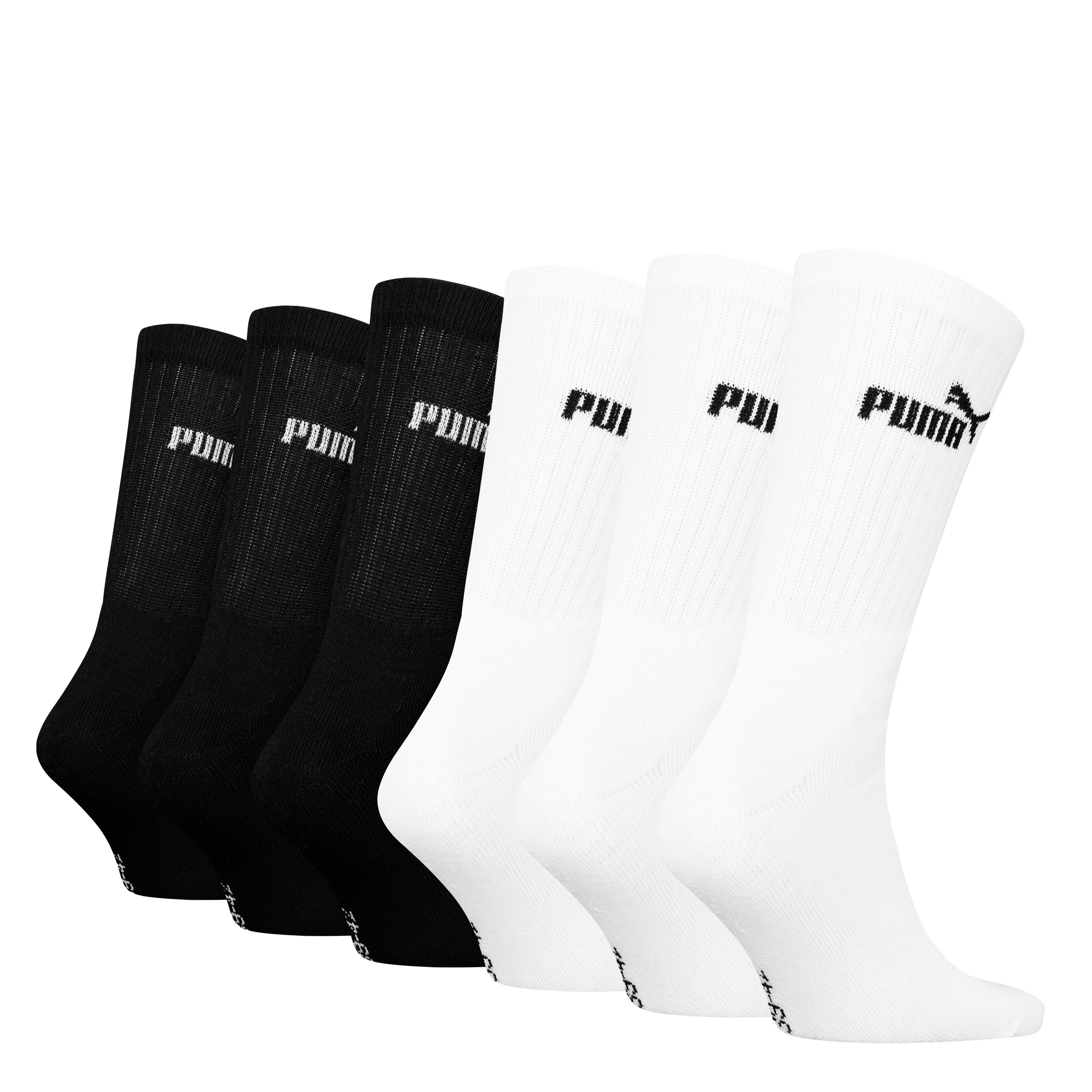 PUMA Sportsocken PUMA Unisex Crew Tennissocken Sportsocken für Damen Herren 12 Paar (12-Paar)