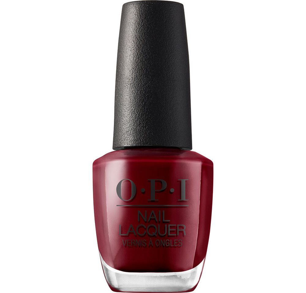 OPI Nagellack Nail Lacquer, schnelltrocknend, glänzend, glattes Finish, wischfest, hohe Deckkraft