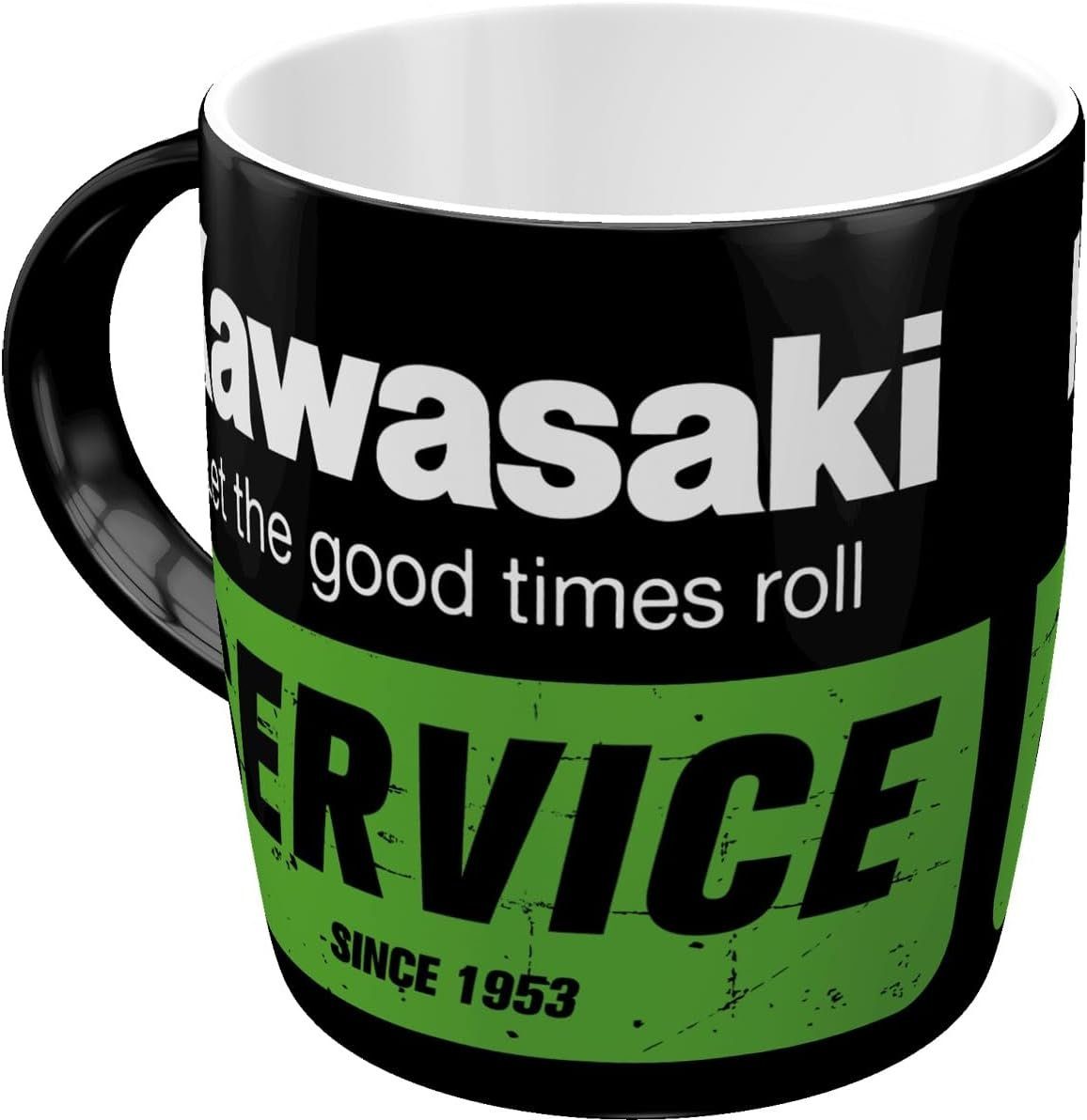 Nostalgic-Art Tasse Kaffeetasse - Service Kawasaki -