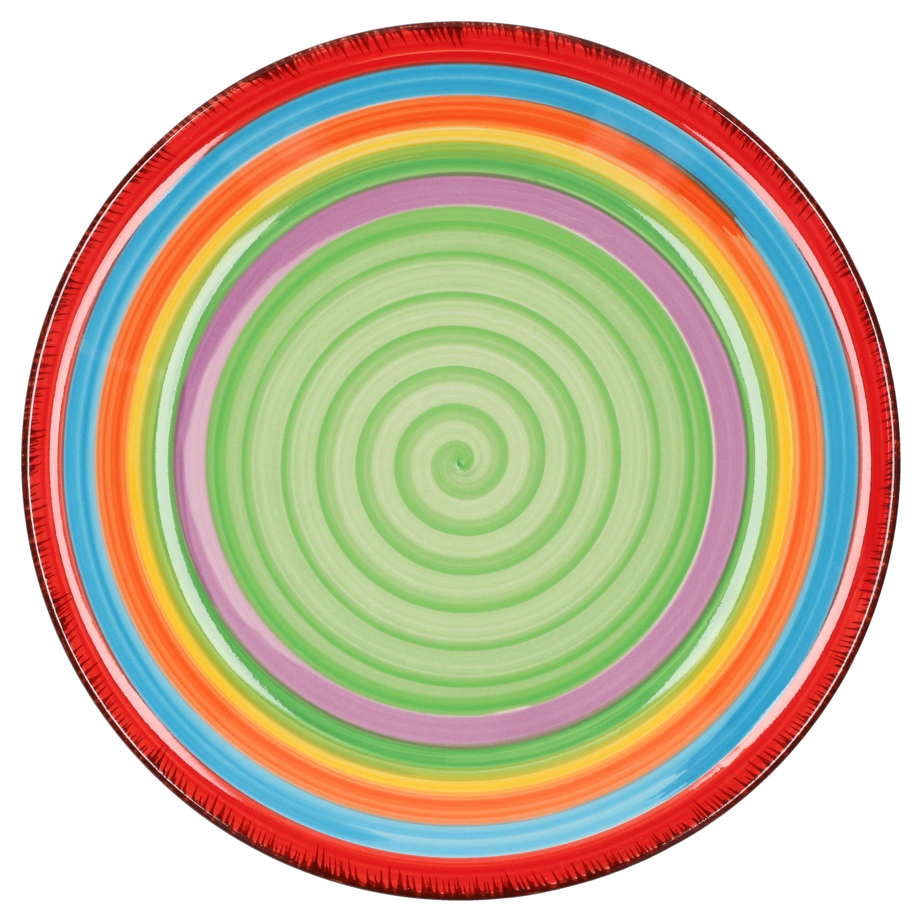 Donut-Pappteller, 60 Stück, 17,8 Cm – 6 Bunte Designs, Für Donut-Party & Geburtstag