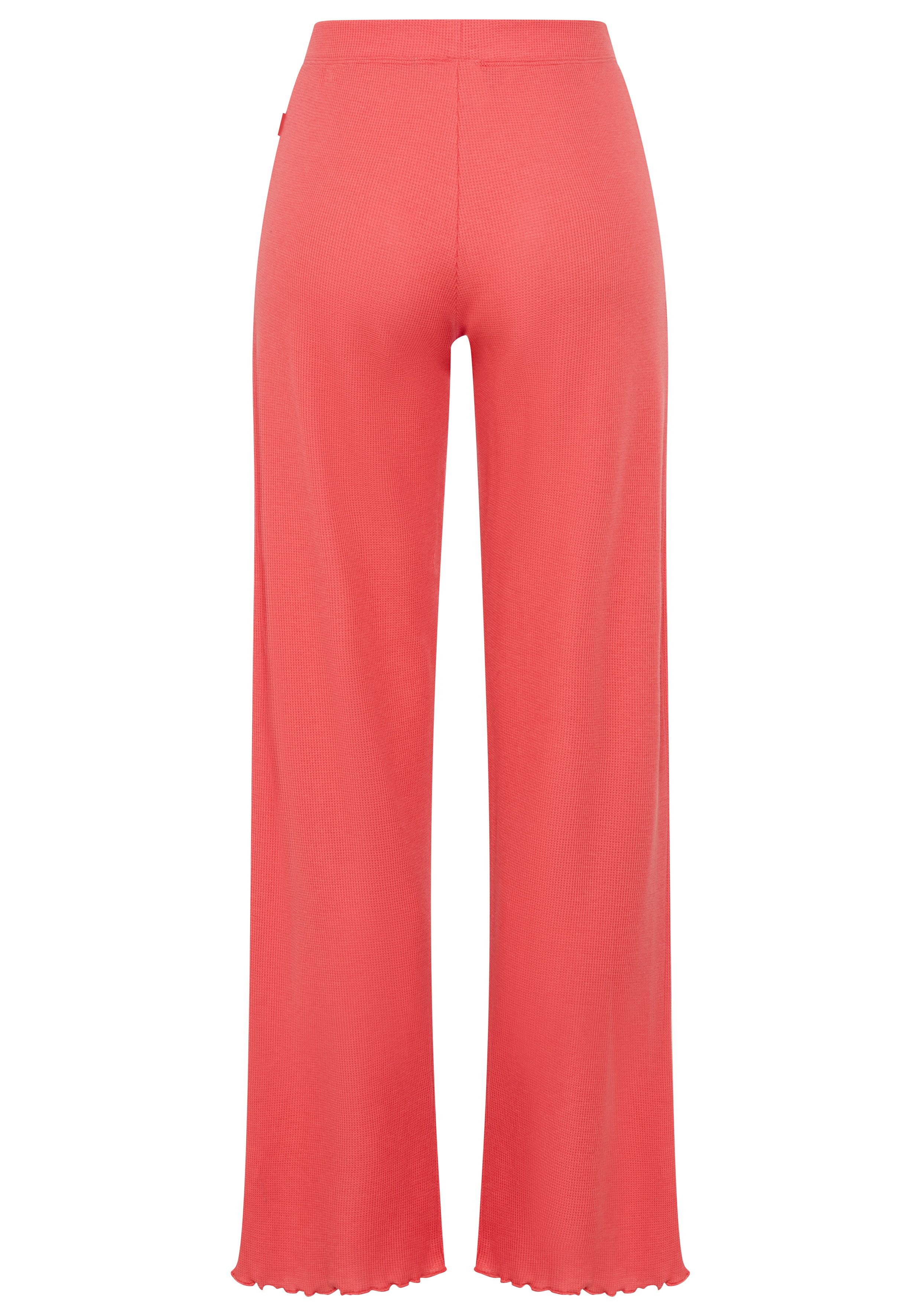 BOSS Pyjamahose Cosy Waffle aus Baumwoll-Mix mit Waffelstruktur