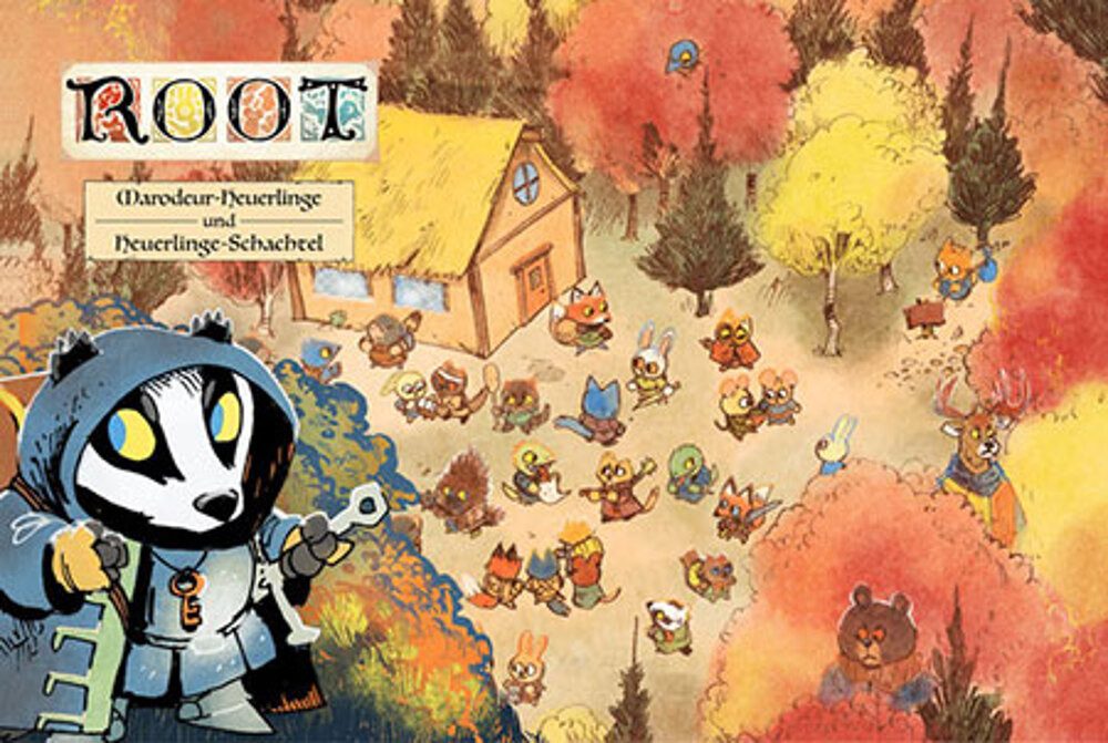 ADC Blackfire Entertainment Spiel Root, Marodeur-Heuerlinge & Heuerlinge - Erweiterung
