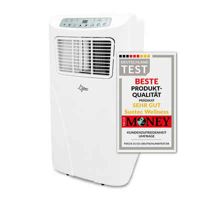 Suntec Wellness 3-in-1-Klimagerät Fresh 9.000 Eco R290, Mobile Klimaanlage für Räume bis 80 m³, Kühler & Entfeuchter