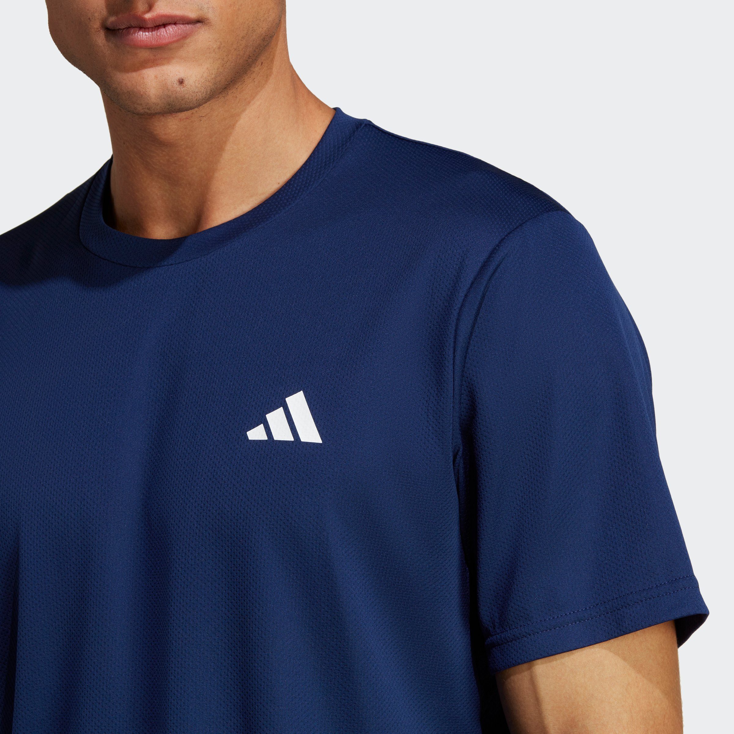 adidas Performance T-Shirt TRAIN ESSENTIALS TRAINING mit Rundhalsausschnitt, Kurzarmdesign, in Piqueoptik